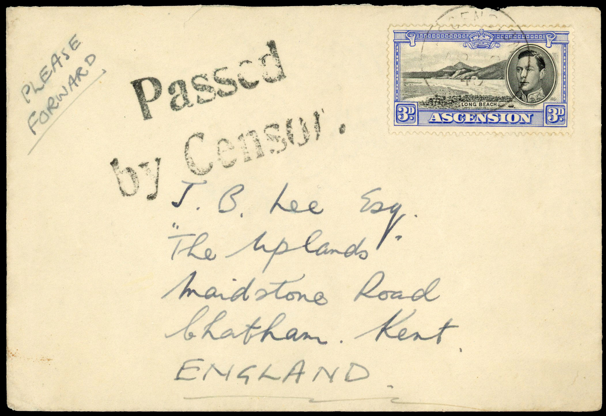 Ascension WWII Censor covers