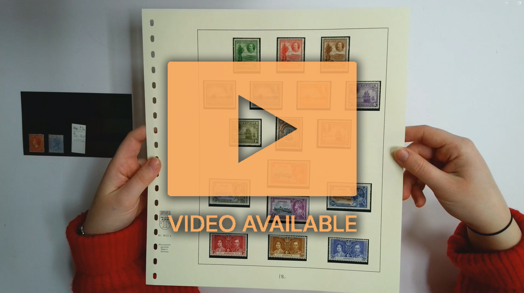 Antigua collection mint plus Barbuda