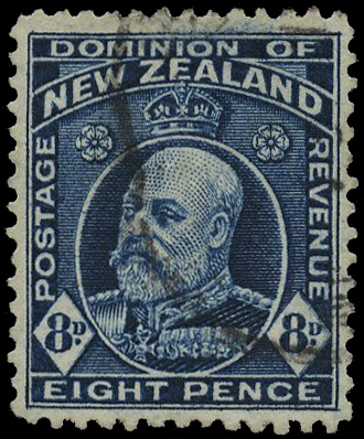 1909-16 Single watermark perf 14 (line) 8d,...