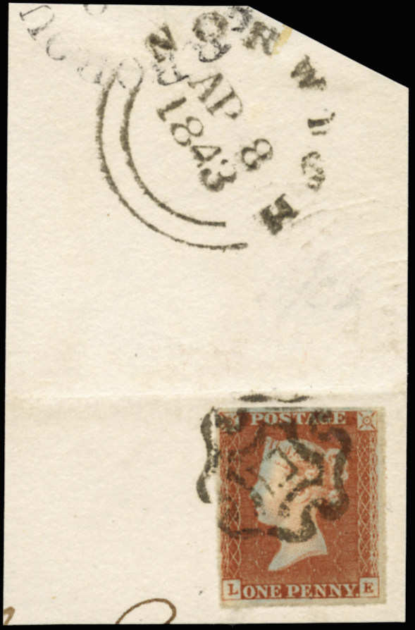 GB 1841  SG8 Pl.25 Used VFU Norwich MC (LE)