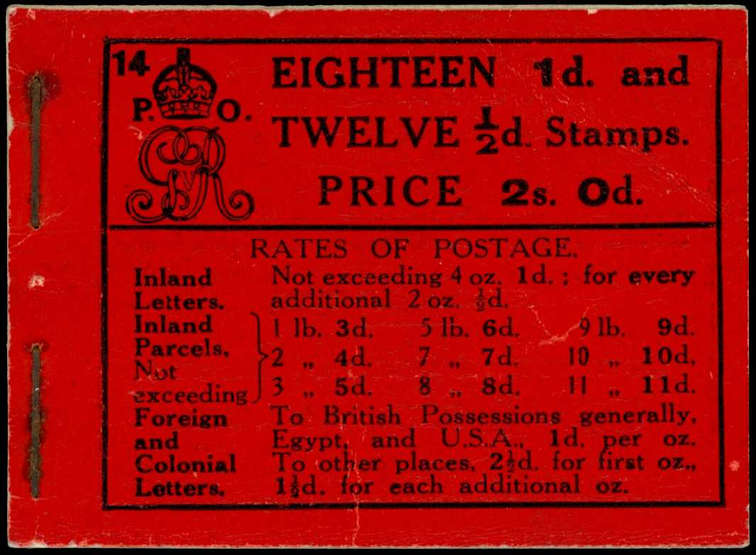 1913 2/- (Edition #14) with perfs mixed, the...