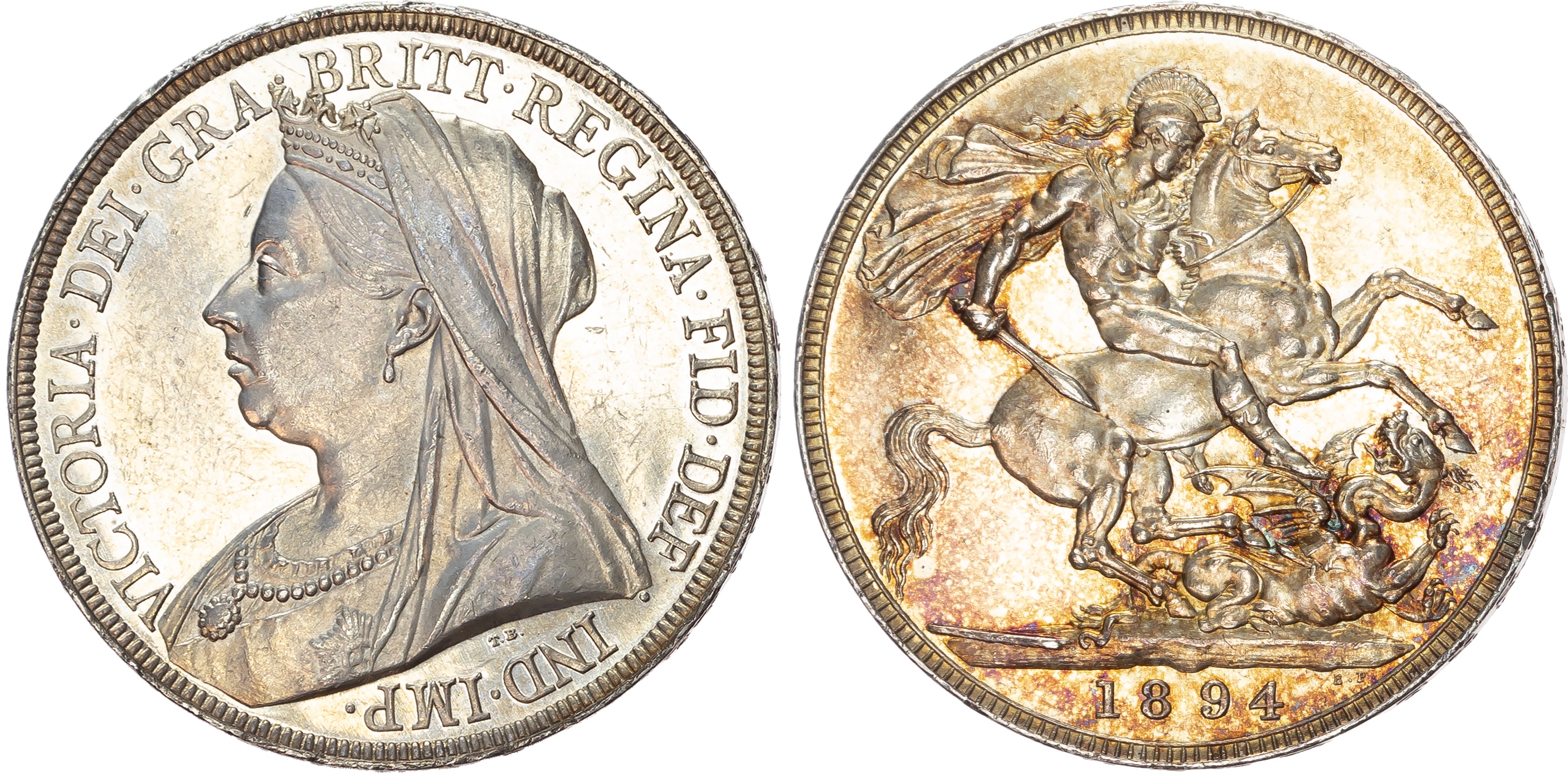 Victoria (1837-1901), Crown, 1894 LVII