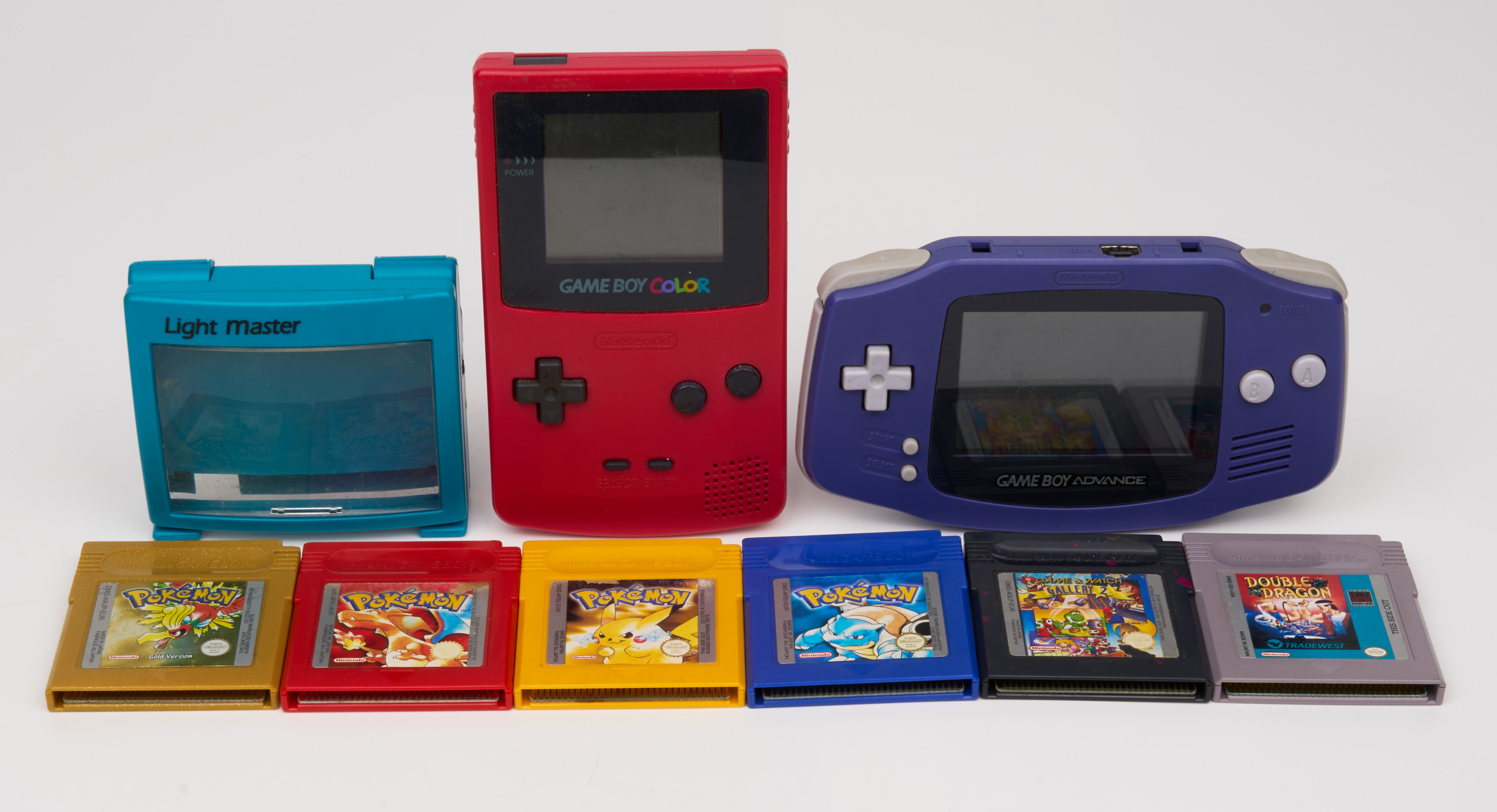 Nintendo - Game Boy Advance & Game Boy Color + Pokémon Game Collection