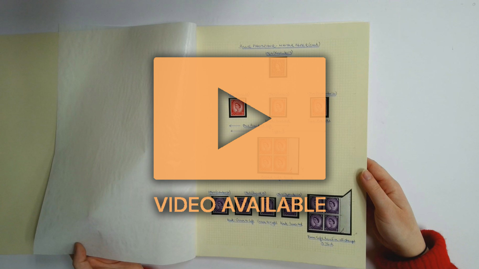 GB: 1962-65 Wildings with blue phosphor bands on whiter paper unmounted mint specialised collection on SG Philatelic leaves