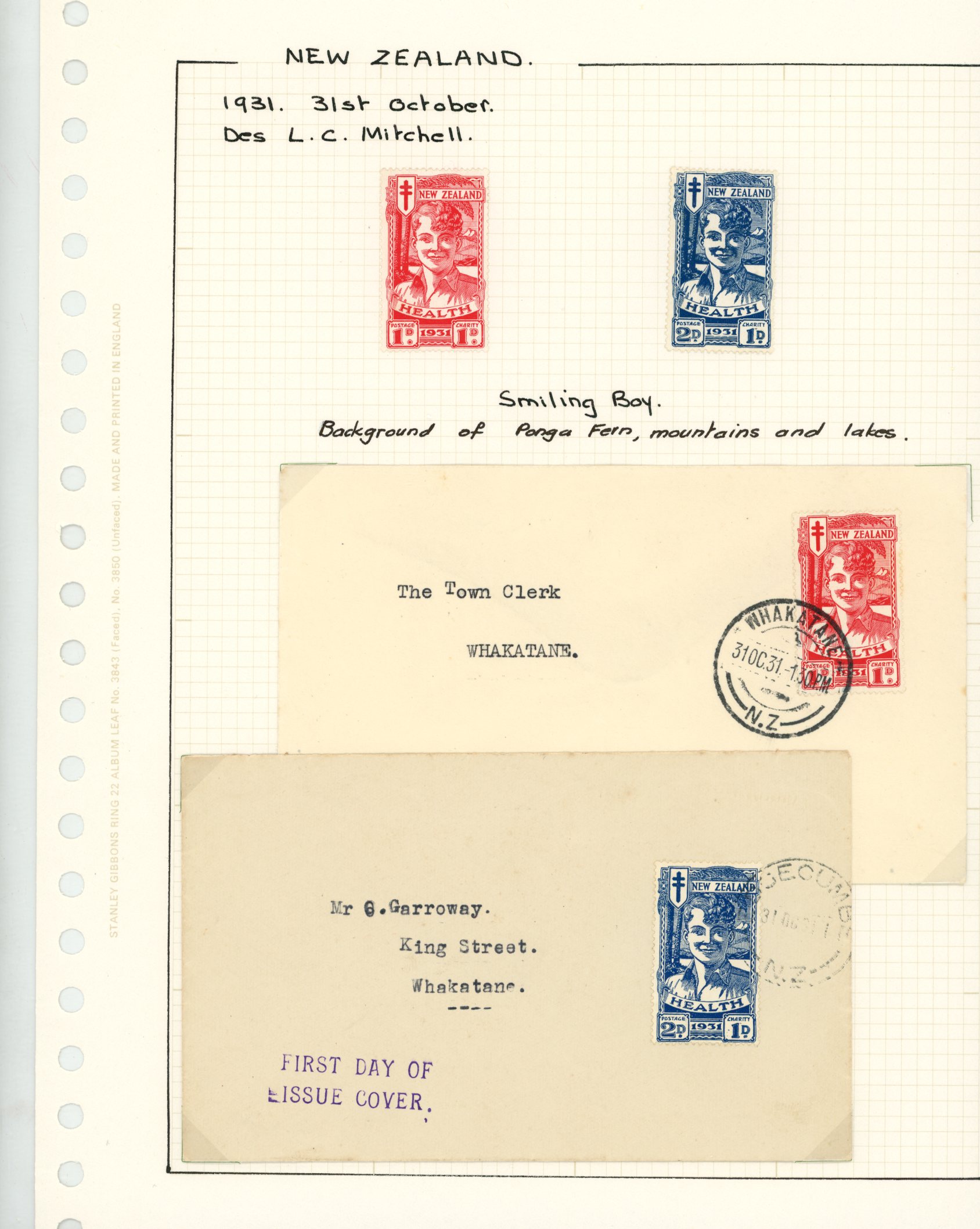 1931 Health 'Smiling Boys' values on two...