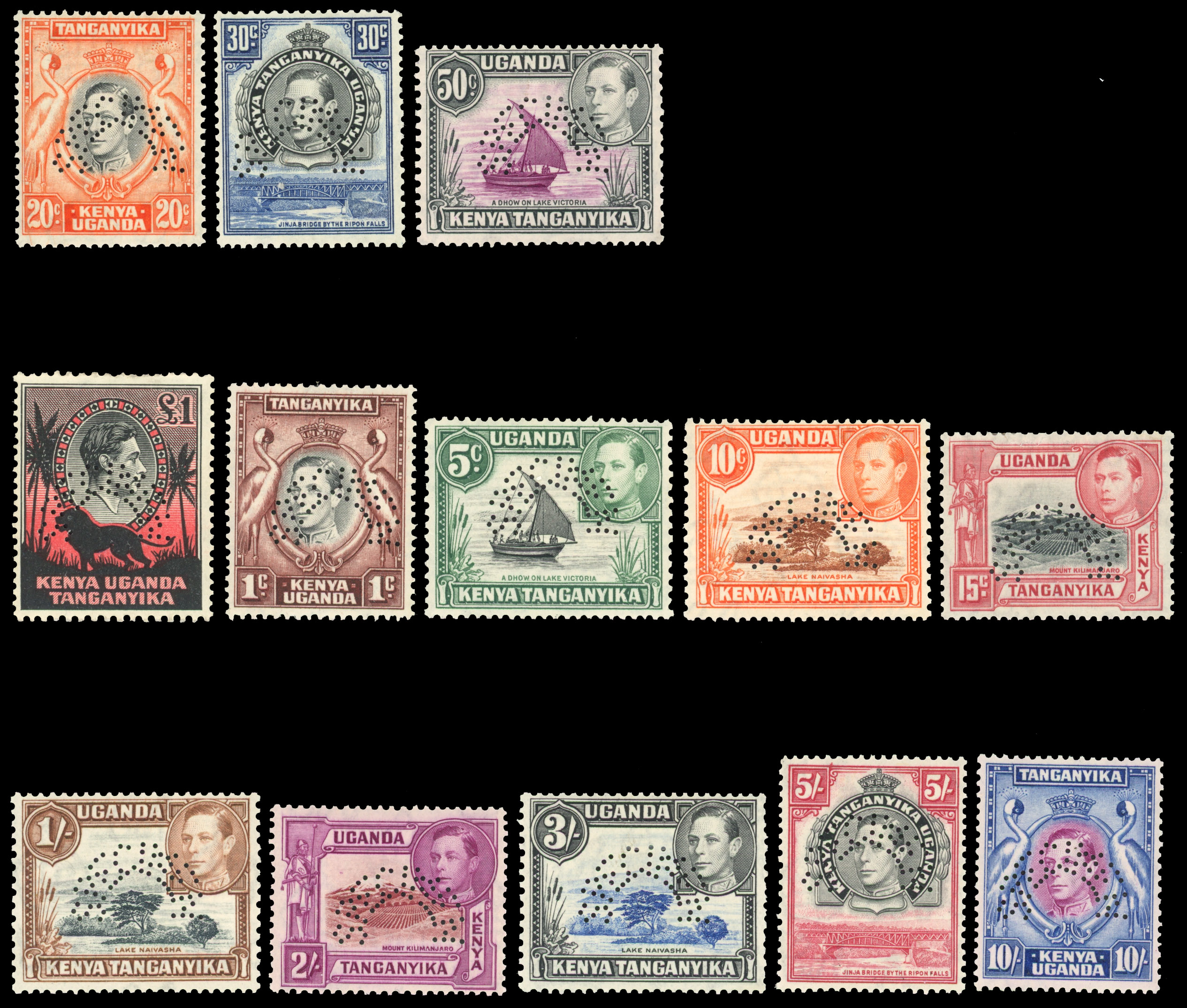 KUT 131s-150s SPECIMEN set