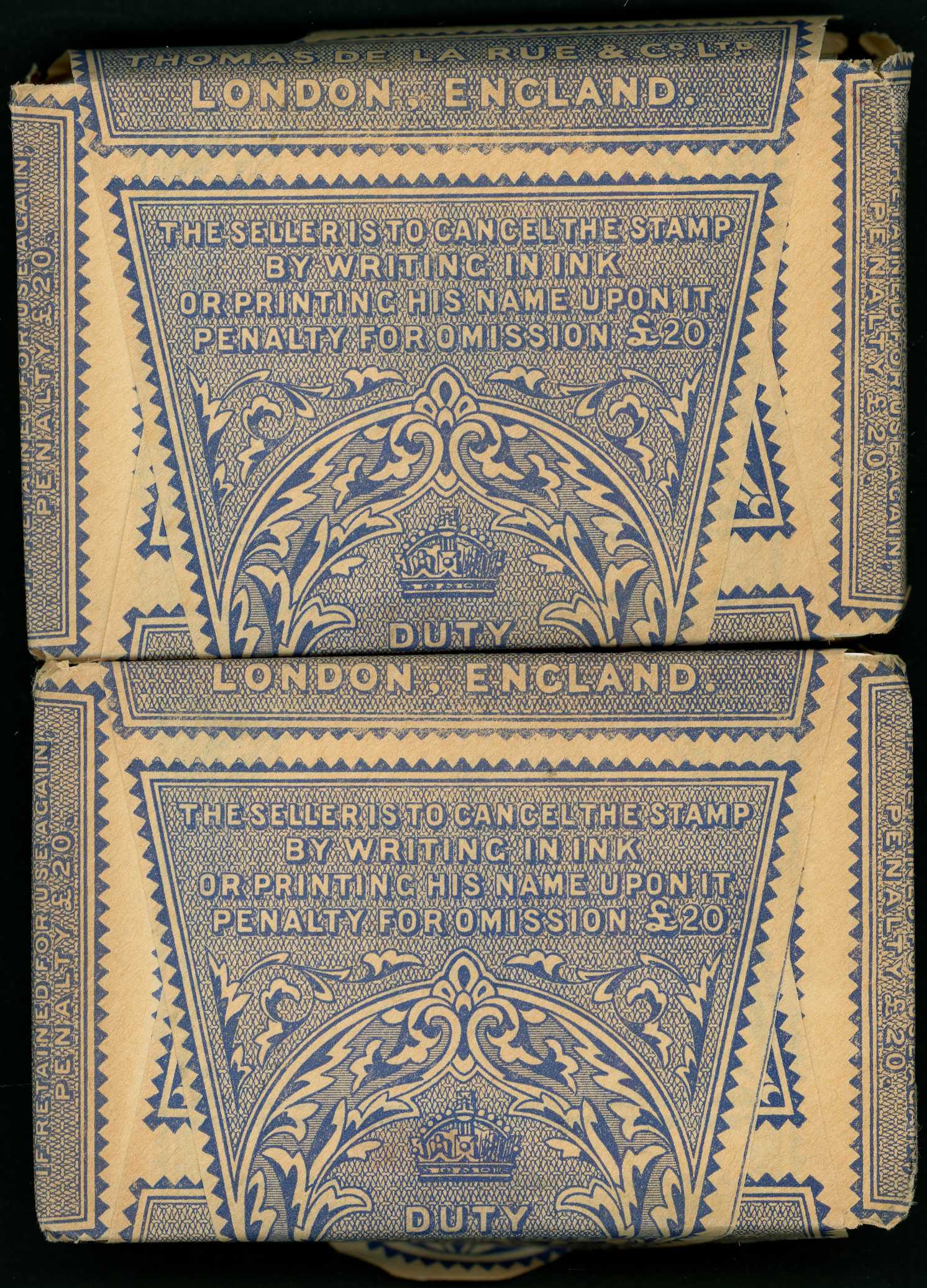 Revenues. Box containing two sets of...