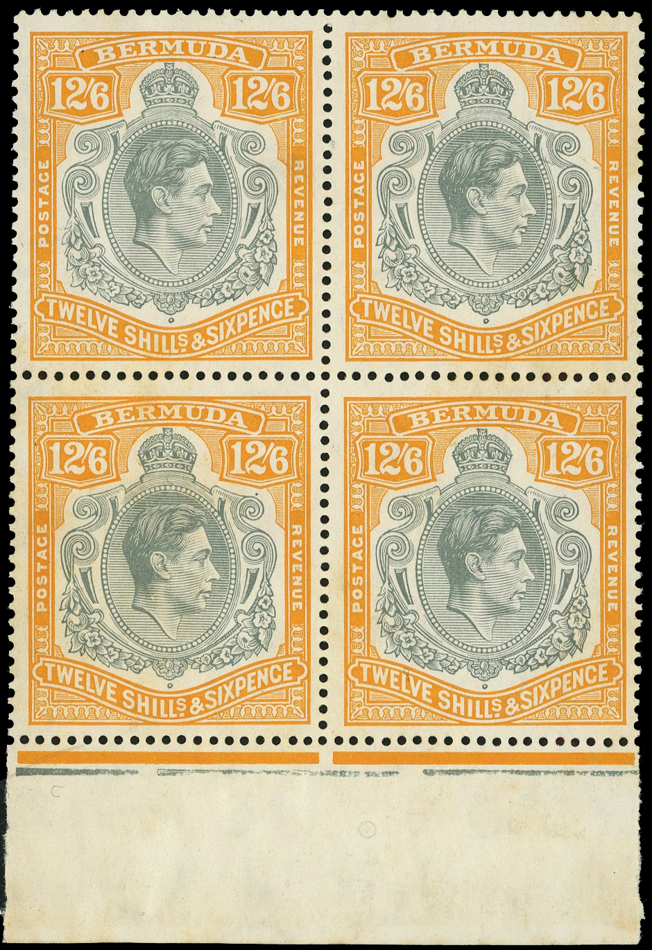 Bermuda SG 120b block mint