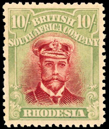 Rhodesia 10/- SG 255q mint