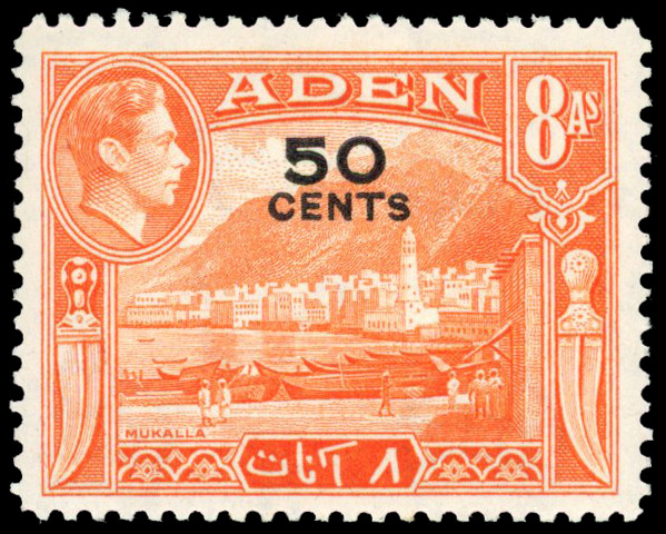 Aden SG 41a mint