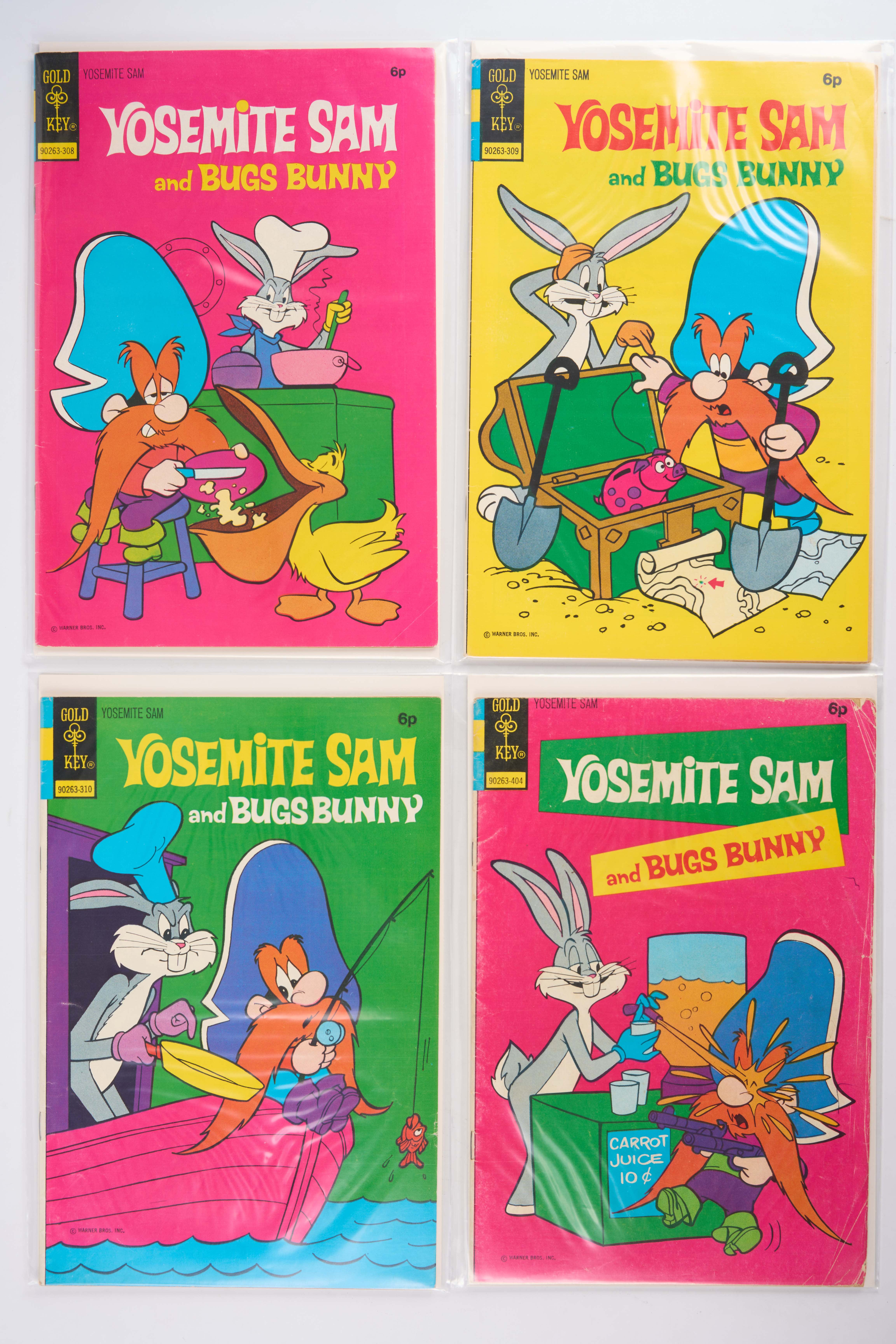 Yosemite Sam (Gold Key, 1970-79) Bundle of 18 Comics