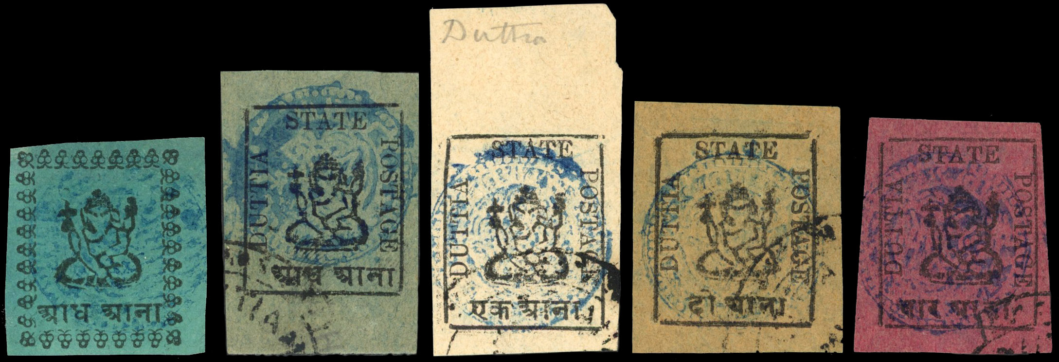 I.F.S. Duttia forgeries collection