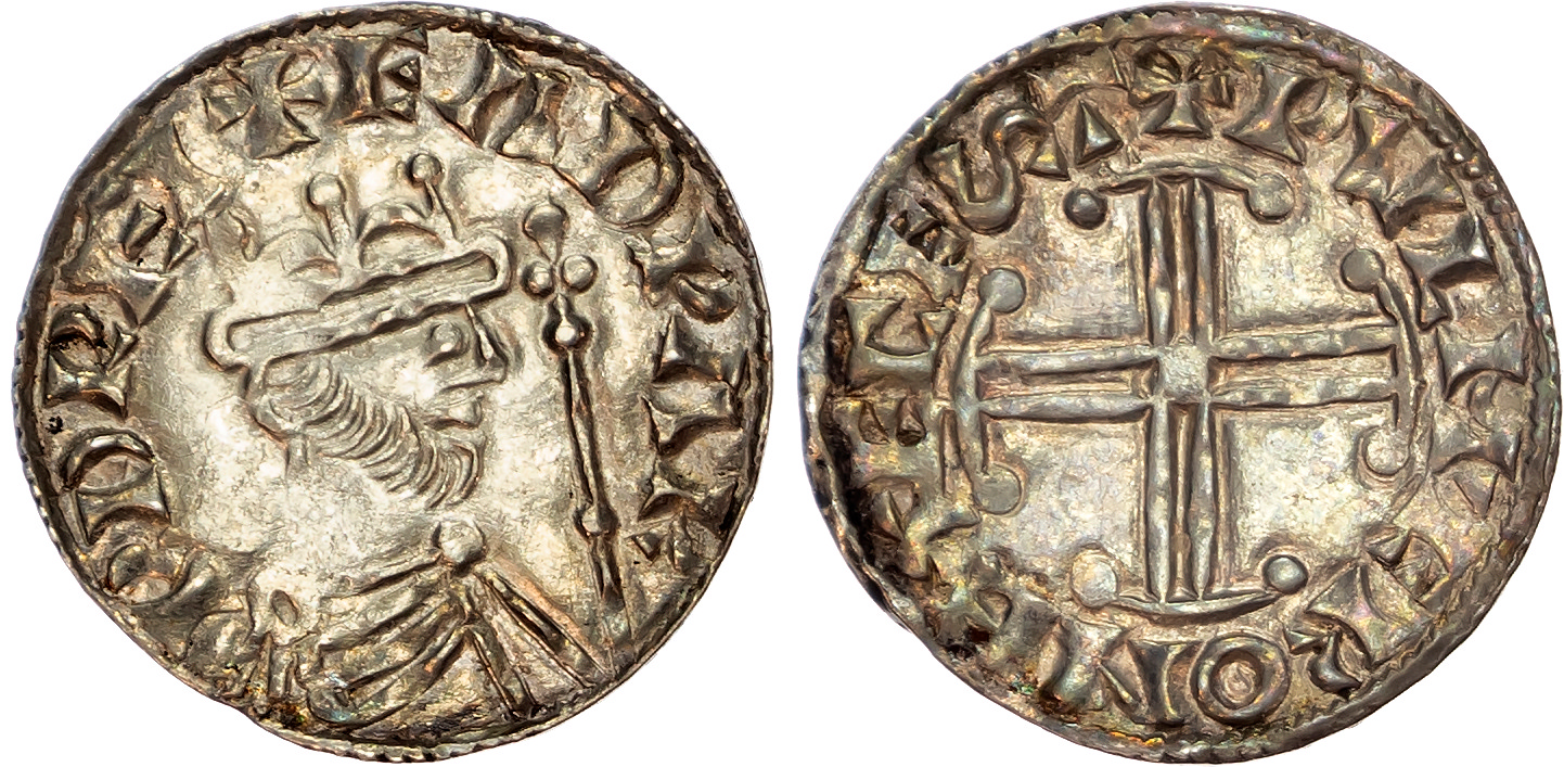 Edward the Confessor (1042-1066), Penny, Hammer cross type (1059-62), Exeter mint, moneyer Wulmaer.