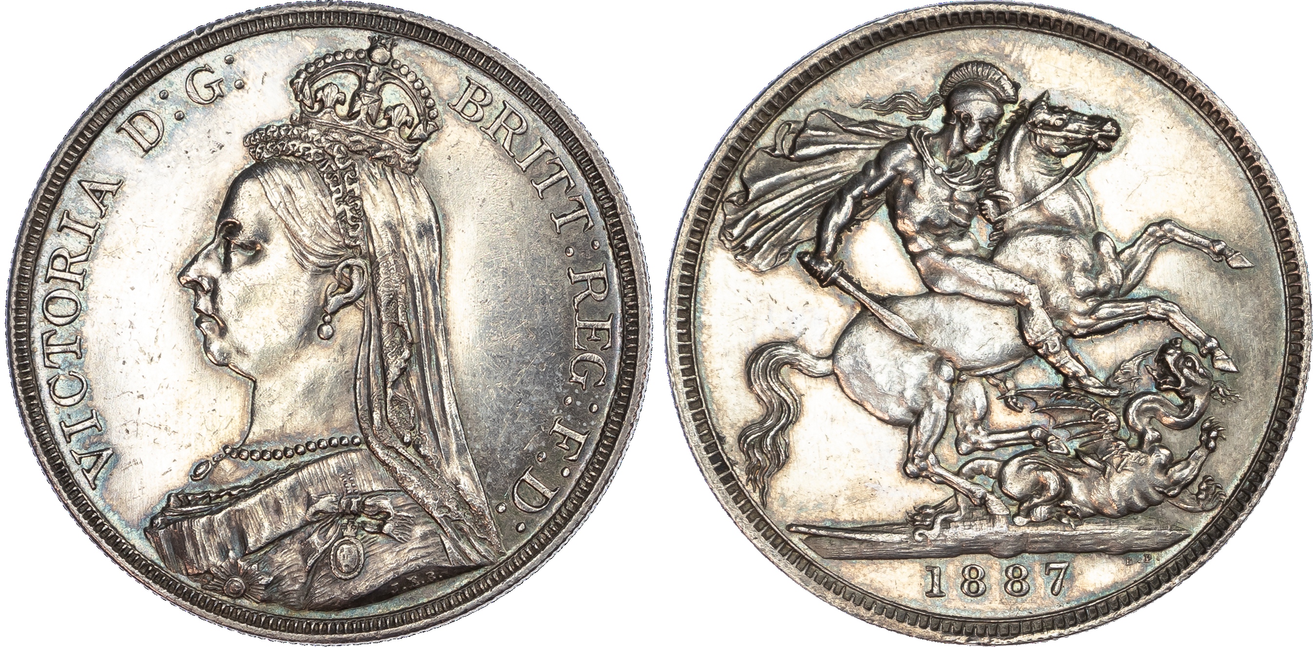 Victoria (1837‑1901), Crown, 1887, Jubilee