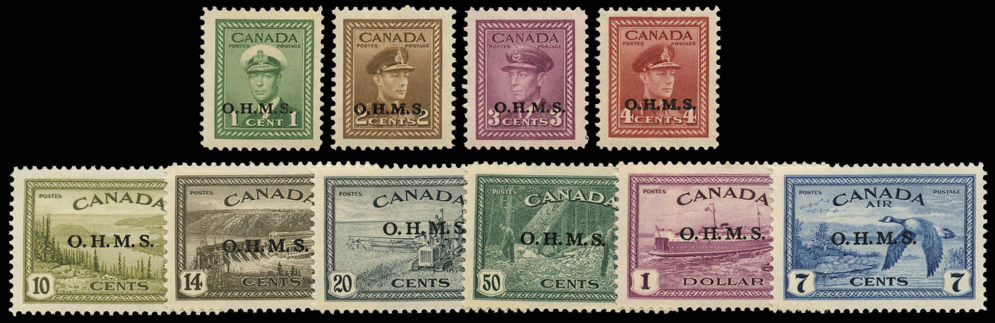 Canada SGO162/71 mint