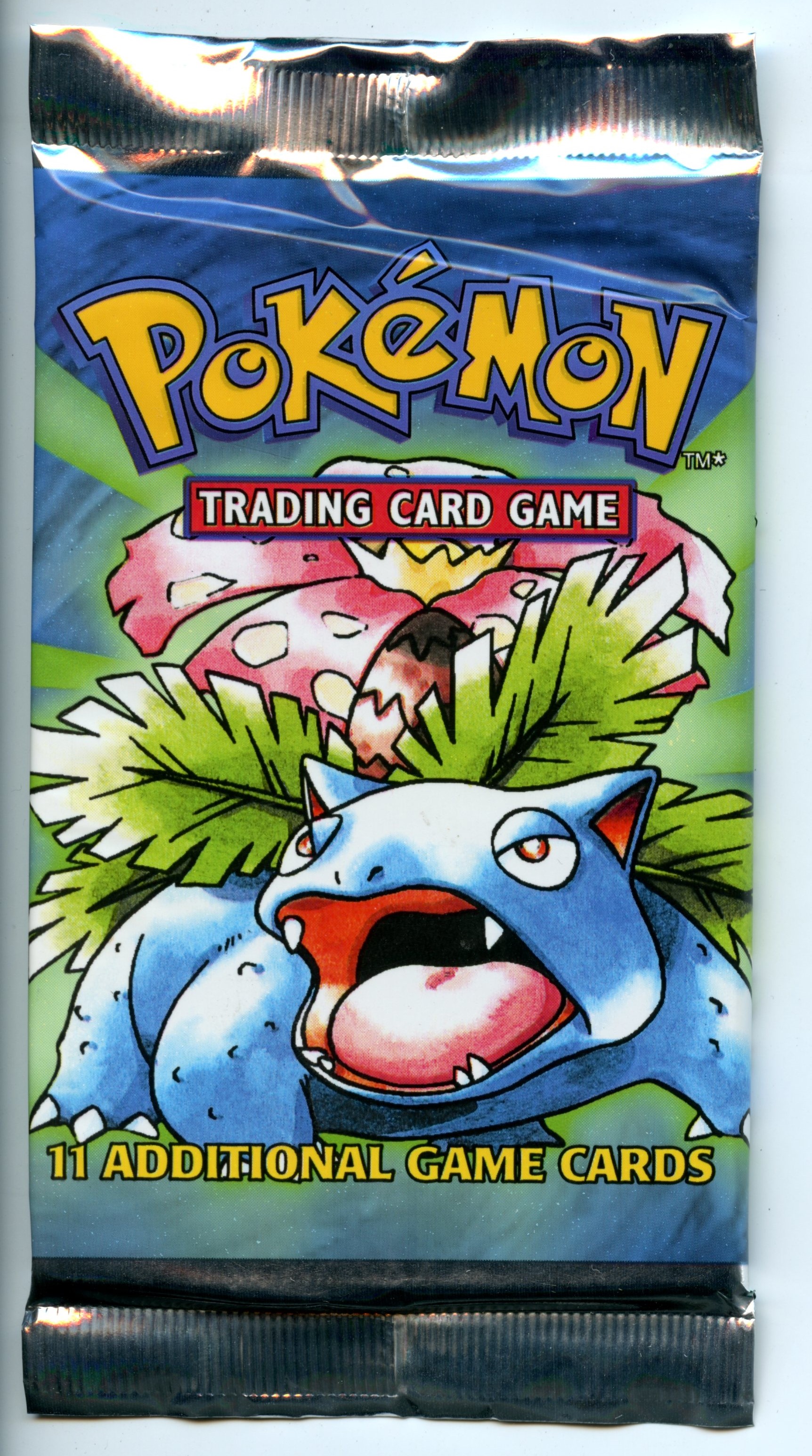 Pokemon TCG - Sealed Venusaur Artwork Base Set Booster Pack Sealed - Base Set - Sealed