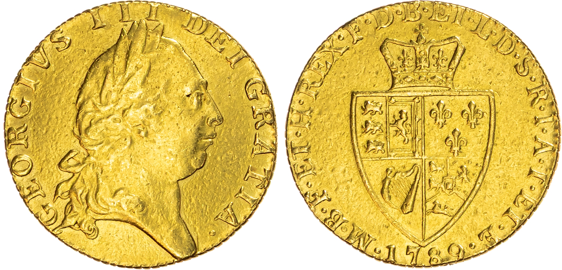 George III (1760-1820) Guinea, 1789.