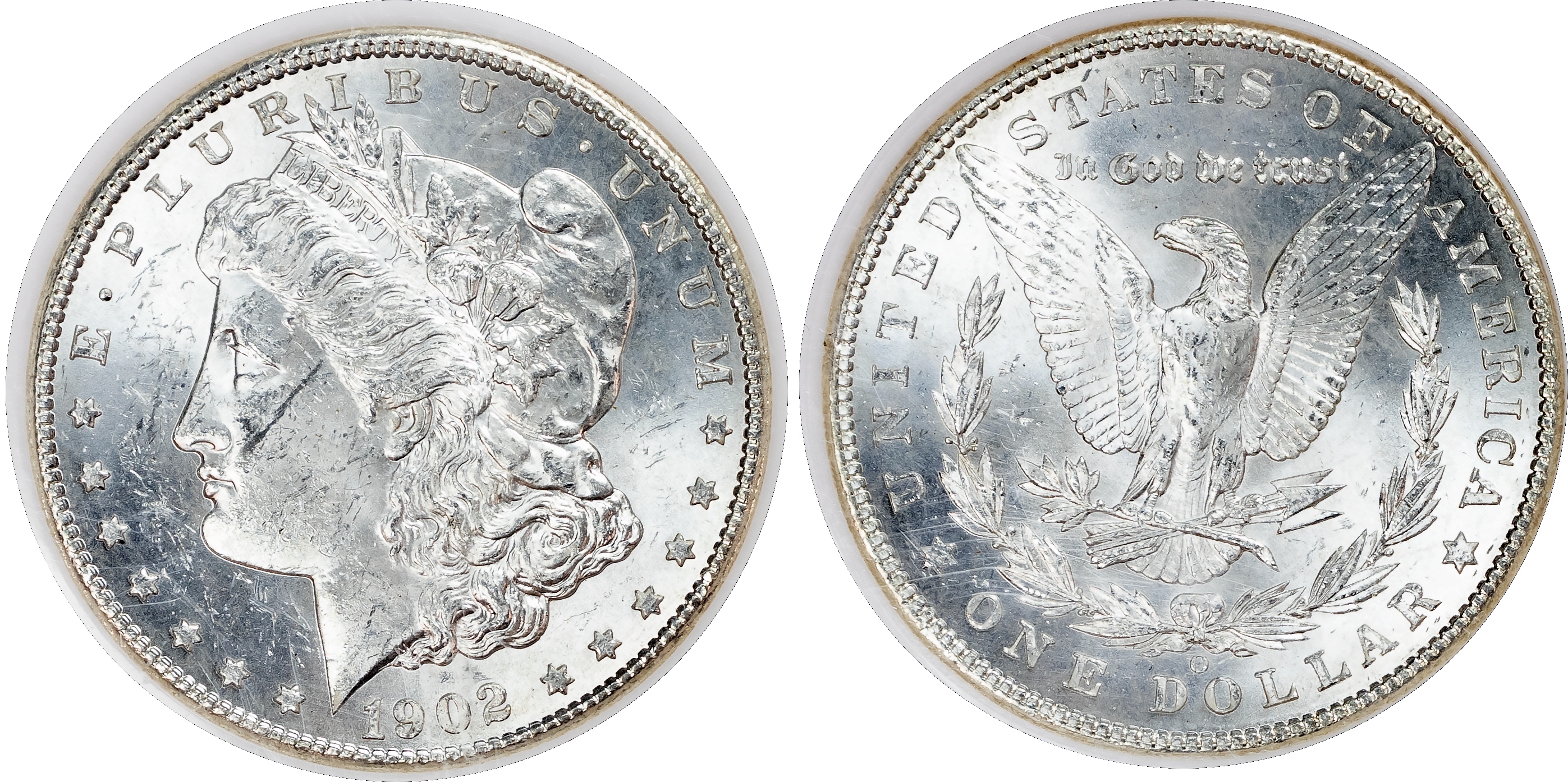 USA. Morgan AR Dollar. 1902O. 