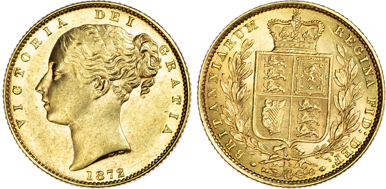 Victoria (1837-1901), Sovereign, 1872
