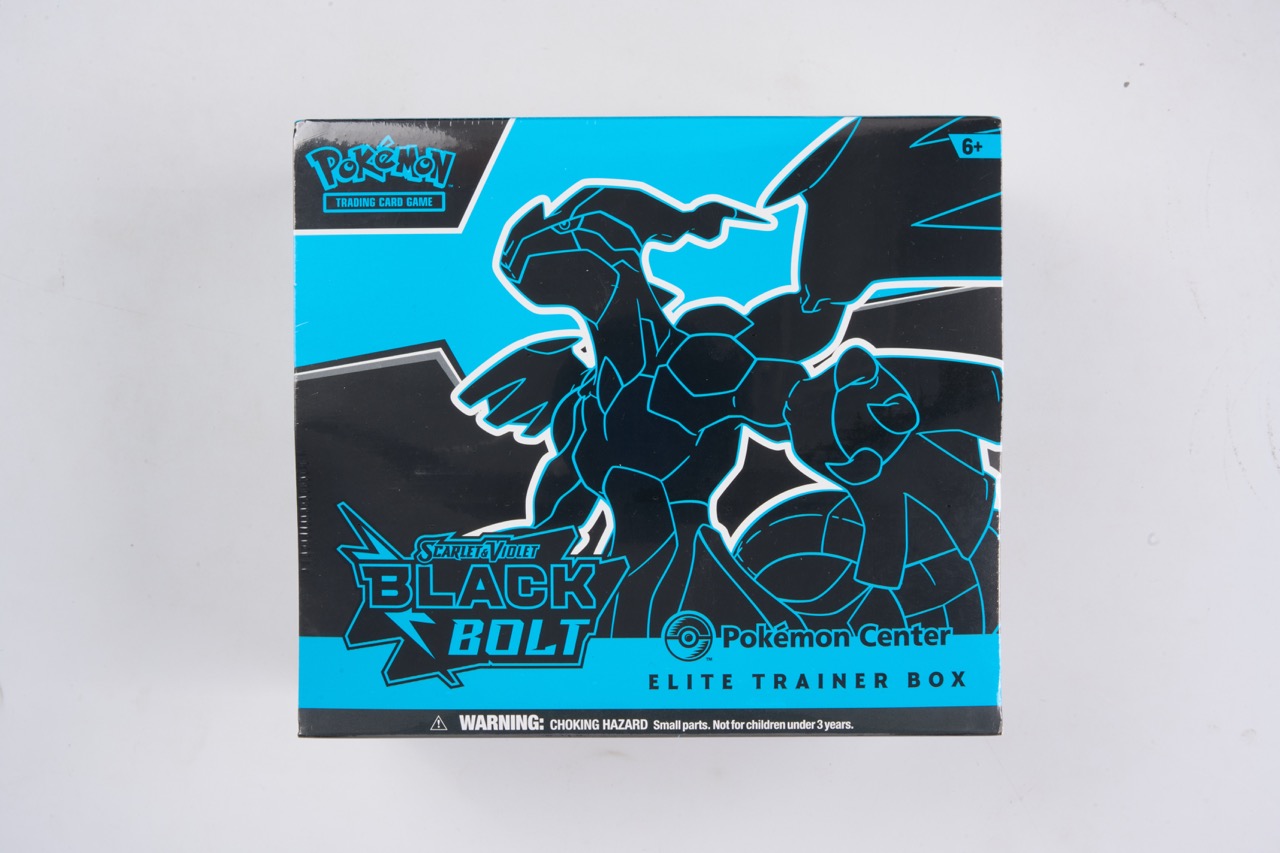 Pokemon Center Black Bolt Elite Trainer Box - Sealed