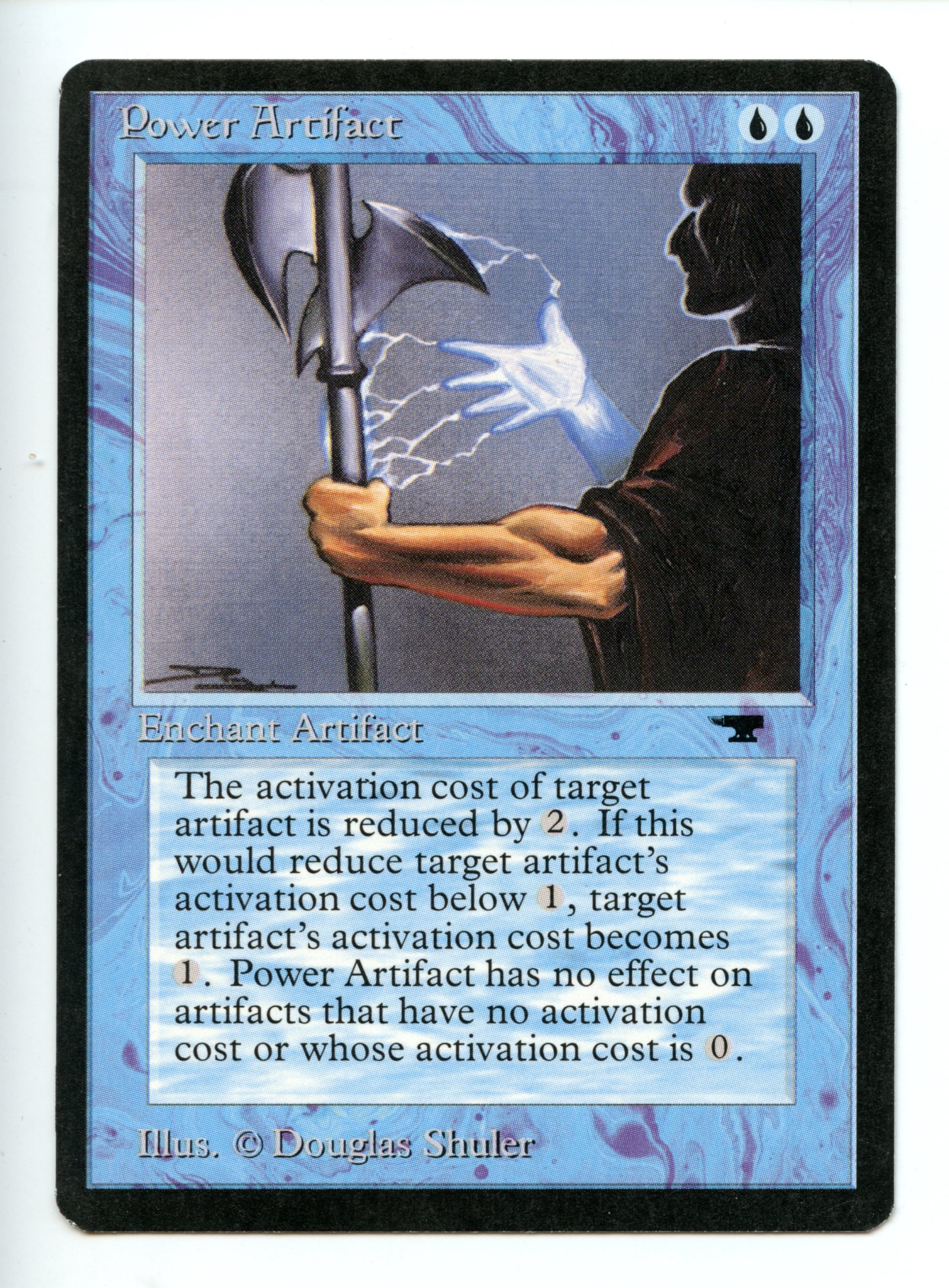 Magic The Gathering - Power Artifact - Antiquities - Lightly Played Condition  