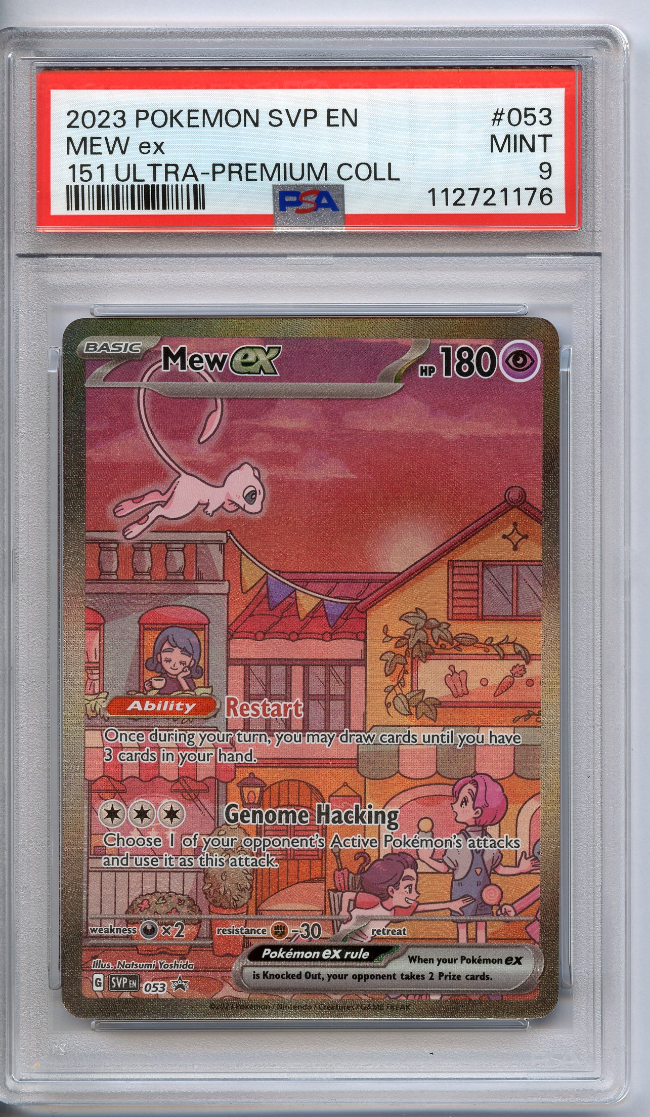 PSA 9 Mew ex #53 SV 151 UPC Promo 
