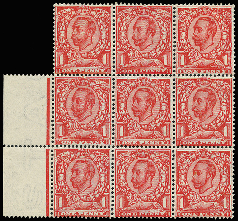 GB 1912  SG350a Mint "No Cross on Crown" variety