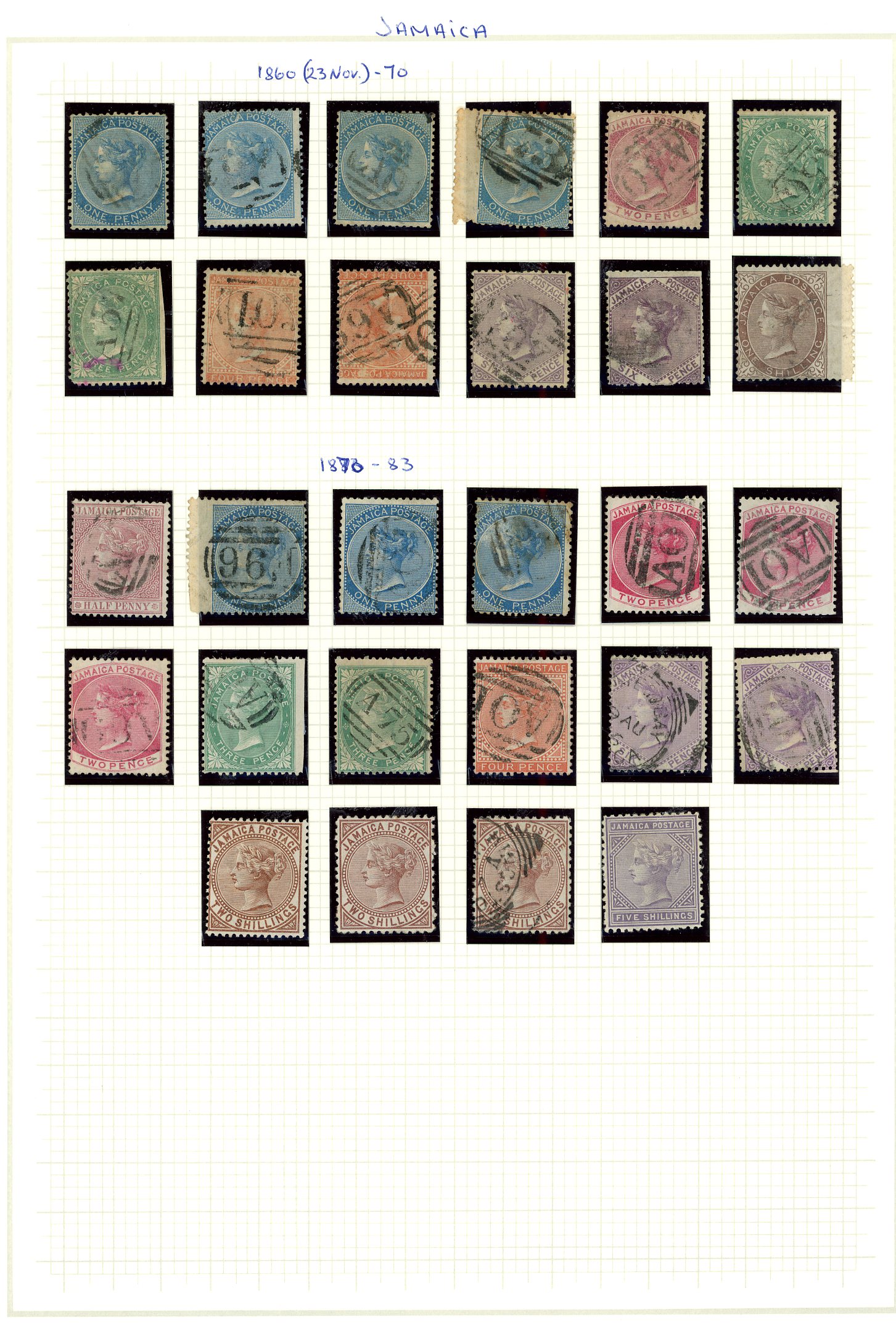 1876-1998 mixed mint and used collection...