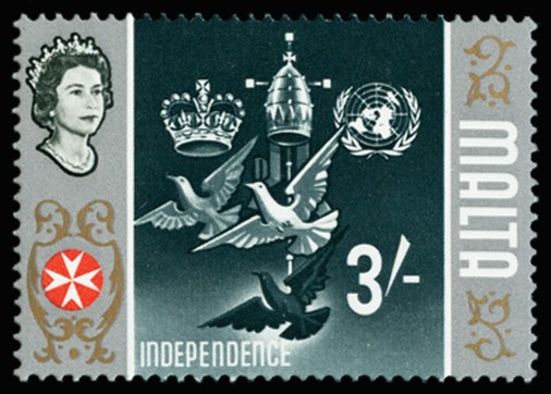 1965-70 3s, error gold ('1964') omitted, unmounted o.g....