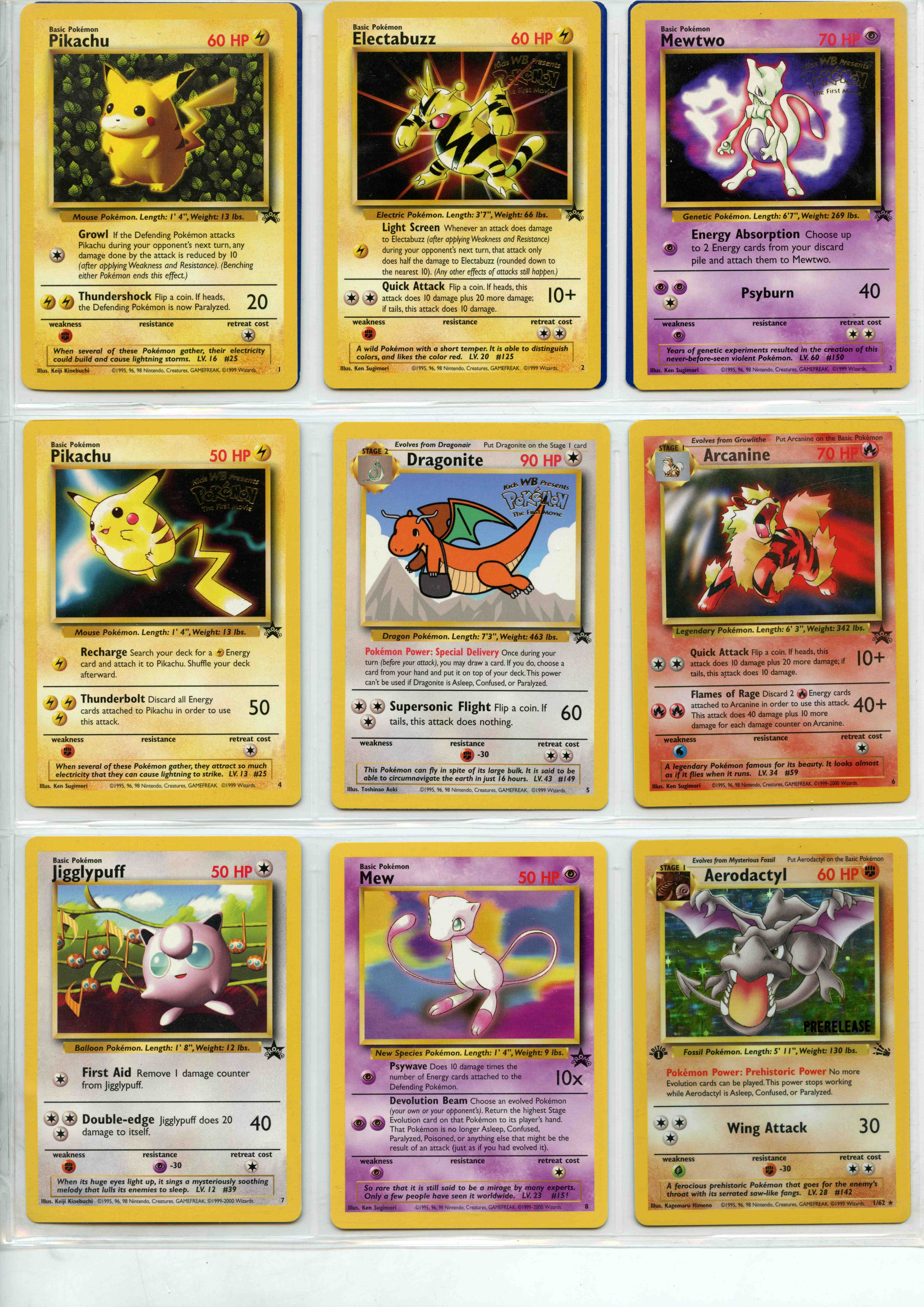 Pokemon TCG - Black Star Promo & Prerelease Collection