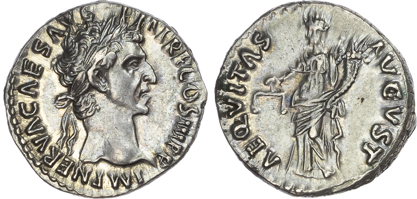 Nerva (AD 96-98) AR Denarius, Rome, AD 97, 3.51g. 