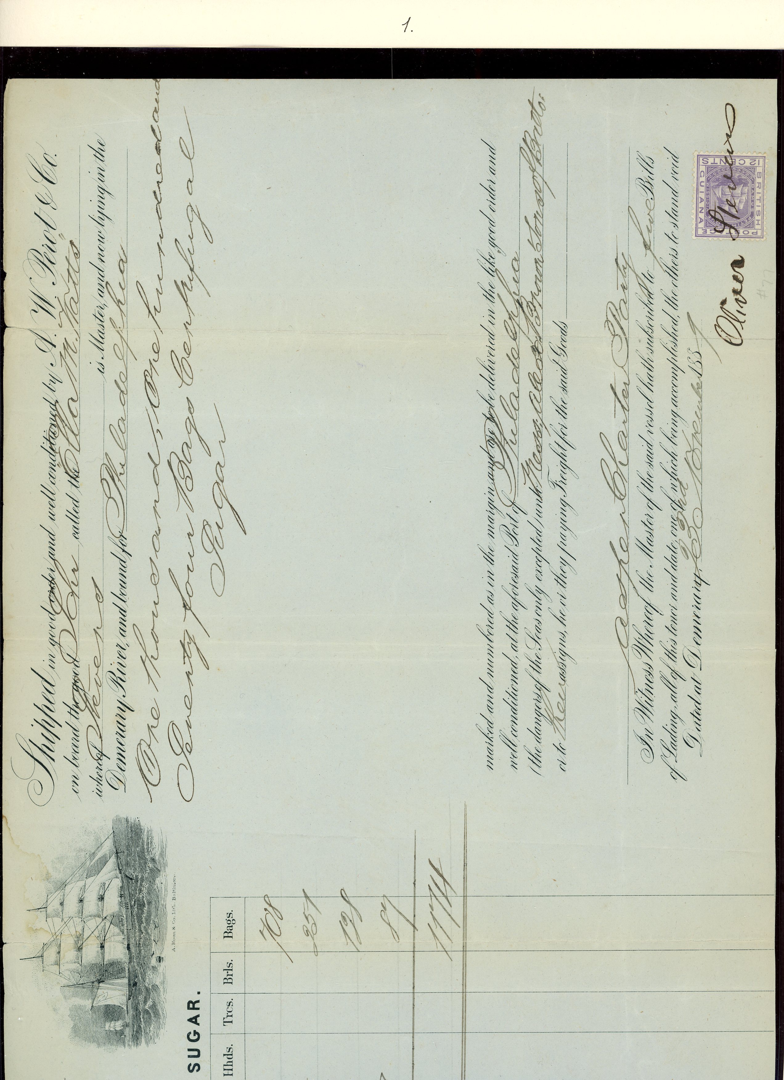 Group of Revenue Documents (5), comprising...
