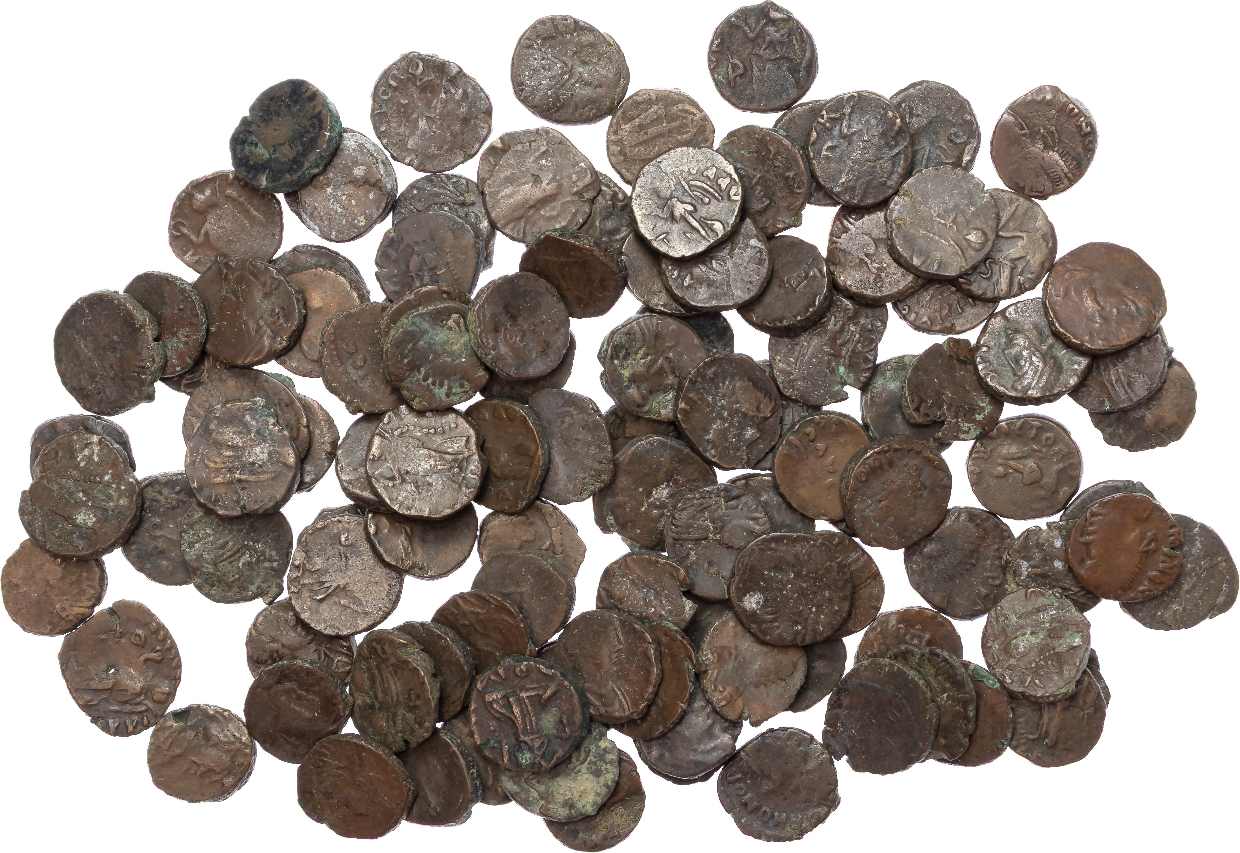 Group of 112 AE4s of Honorius.