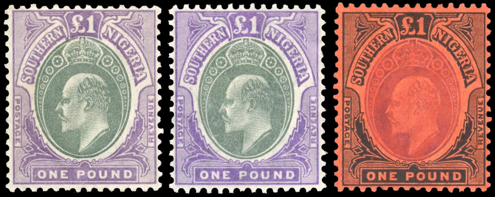 Southern Nigeria collection mint