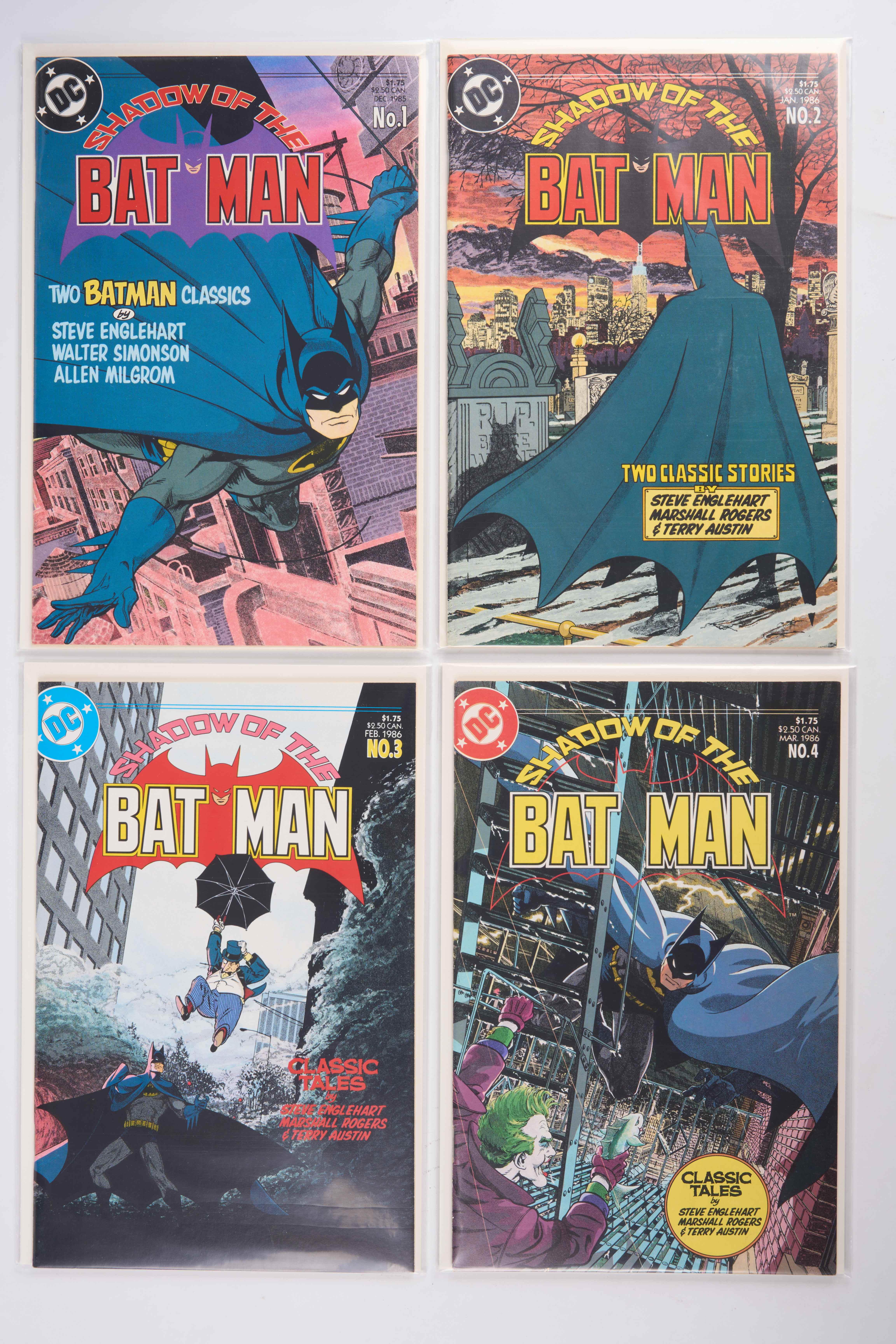 Batman Shadow Of The Batman & Shadow Of The Bat (1985-1998) Bundle of 40