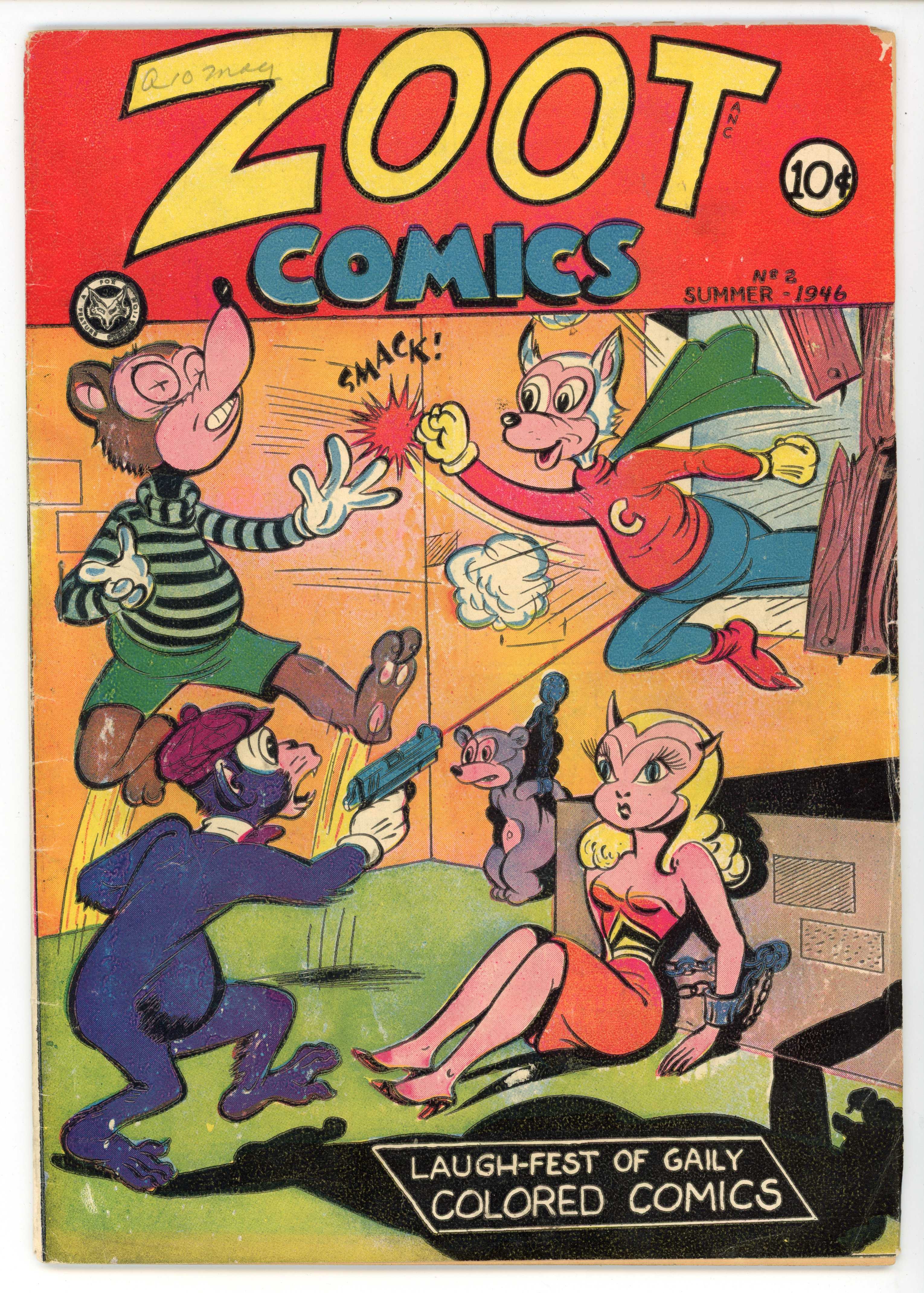 †Zoot Comics (Fox, 1946-1947) Bundle of 4 issues