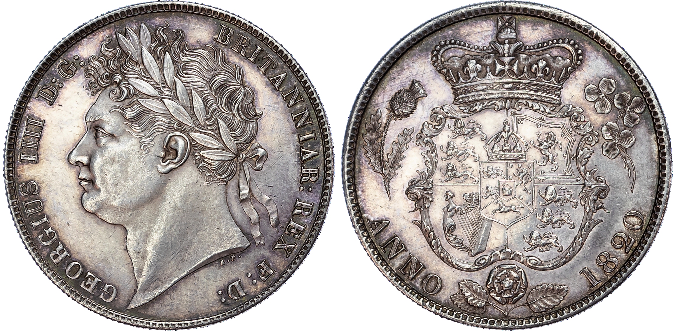 George IV (1820-1830), Halfcrown, 1820.
