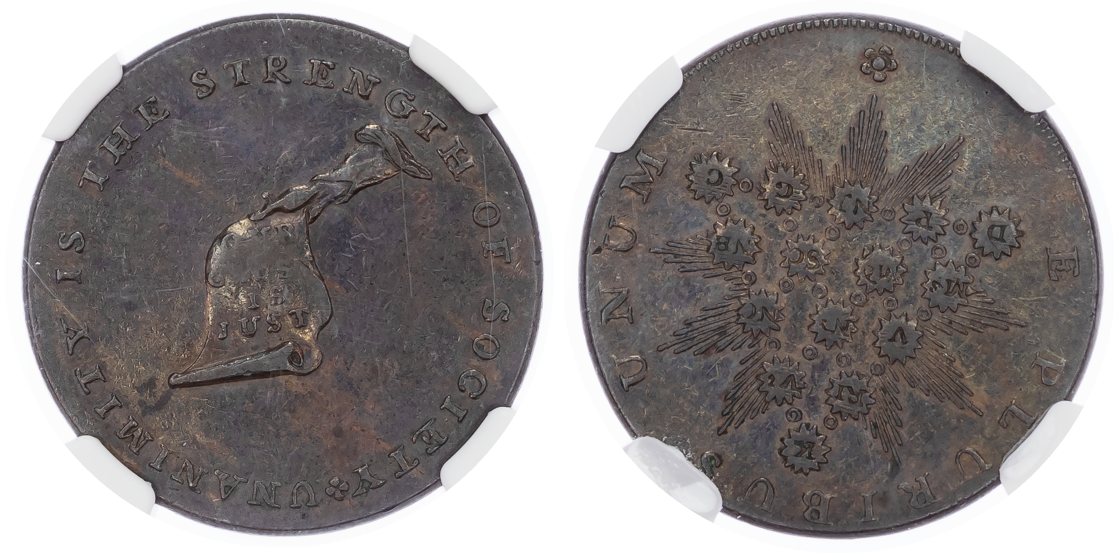 USA, Colonial. Kentucky CU Cent. 1792. 