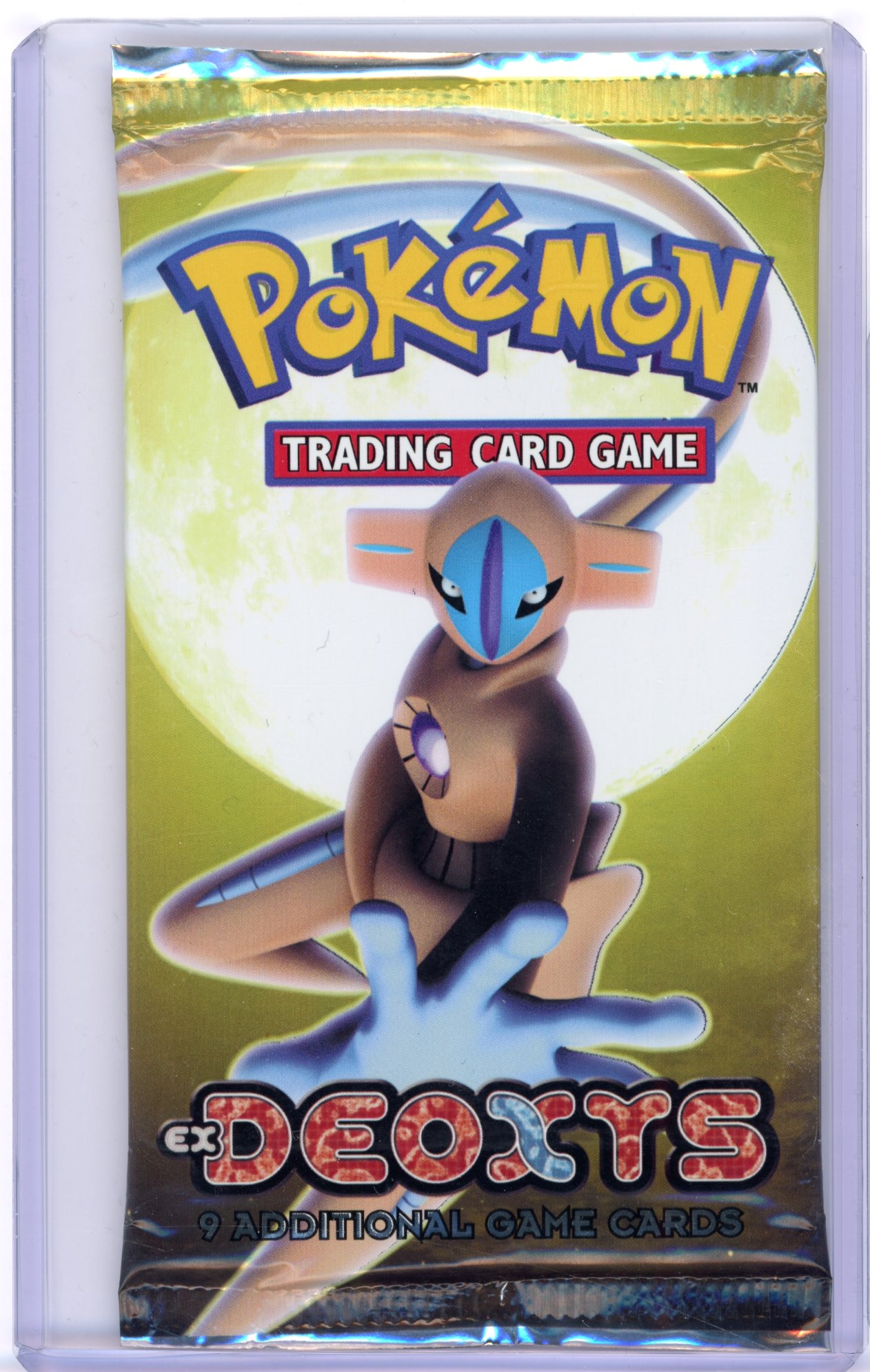 EX Deoxys Sealed Booster Pack - Deoxys Normal Forme Artwork (17.54g)