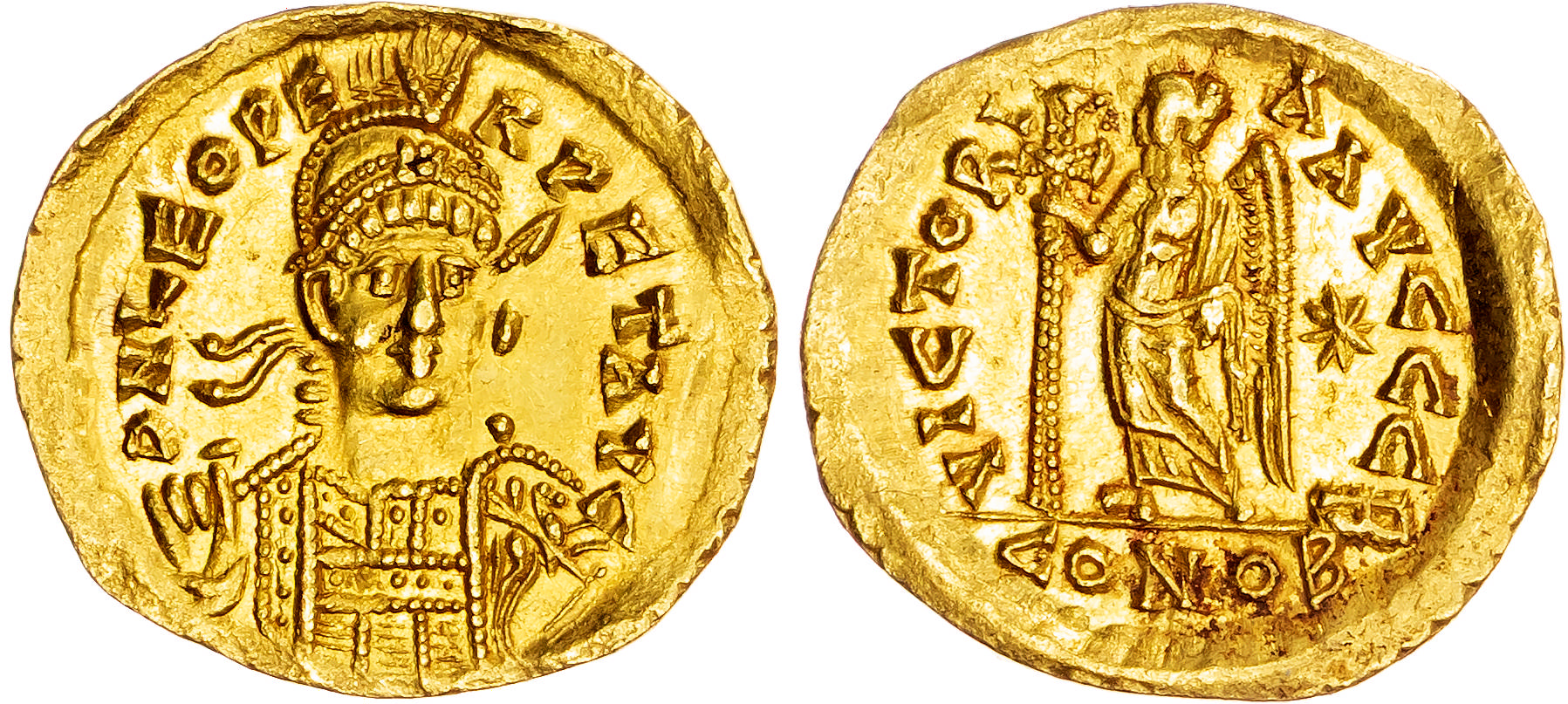 Leo I (AD 457-473) AV Solidus, mint of Constantinople, AD 462-466, 4.31g.