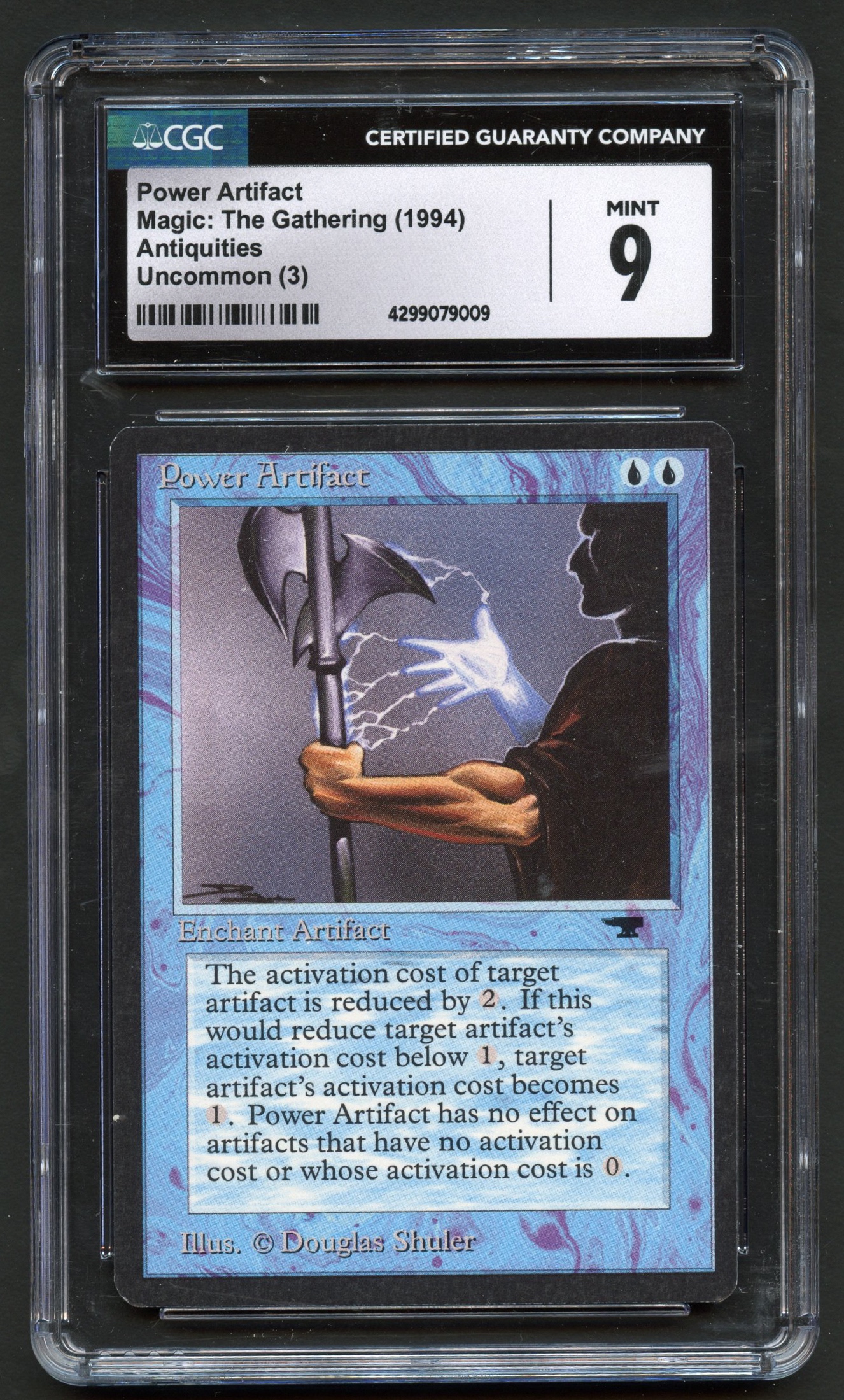 CGC 9 Power Artifact - Antiquities 1994