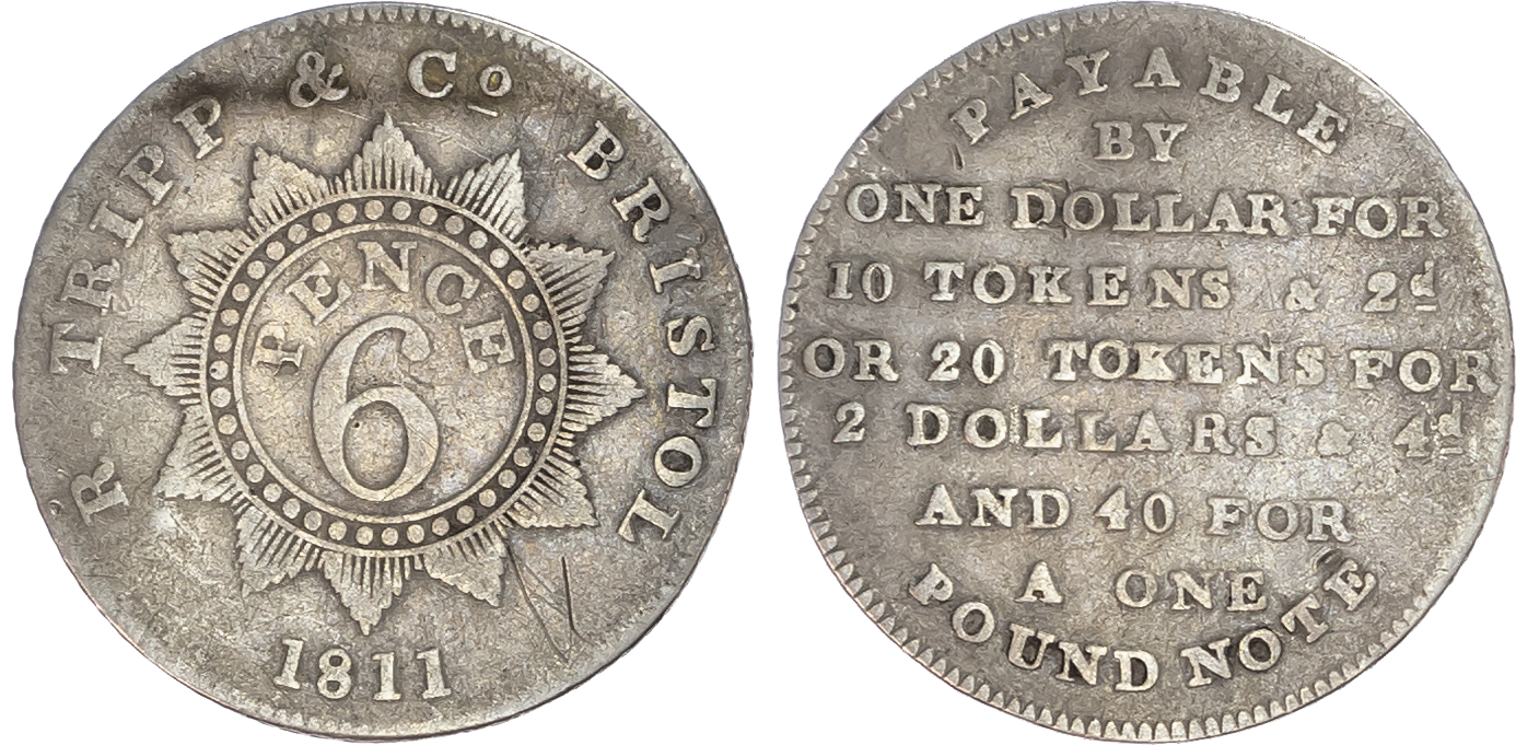 Somersetshire, Bristol. Silver sixpences (6) (D. 53, D. 55, D. 59, D. 64, D. 65, D. 66).