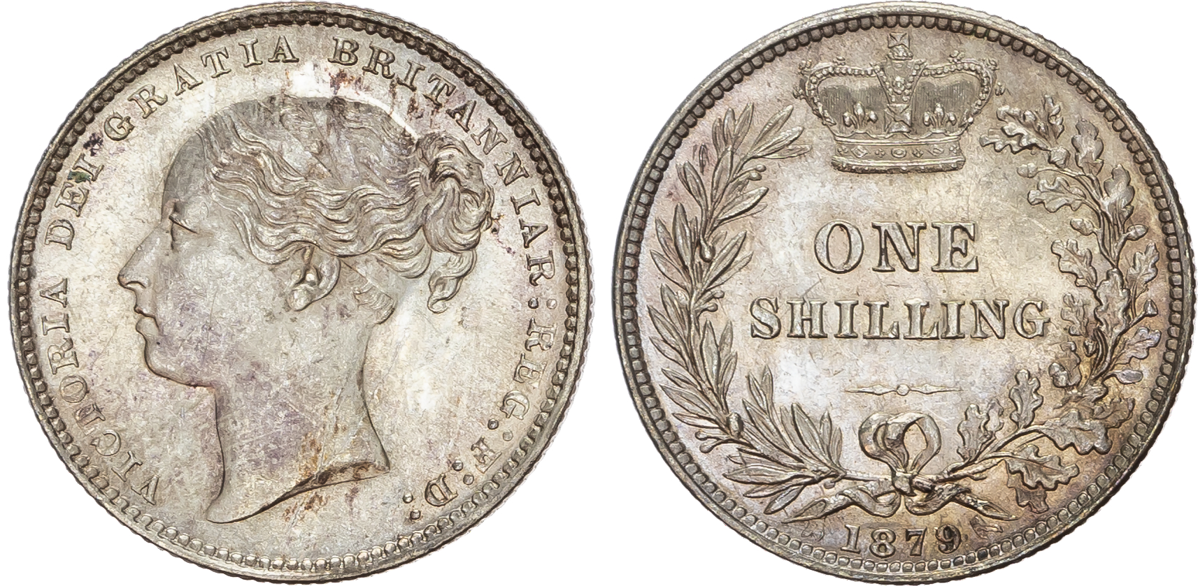 Victoria (1837-1901) Shilling, 1879.