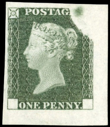 GB 1d Rainbow trial State 3 Spec. DP20e