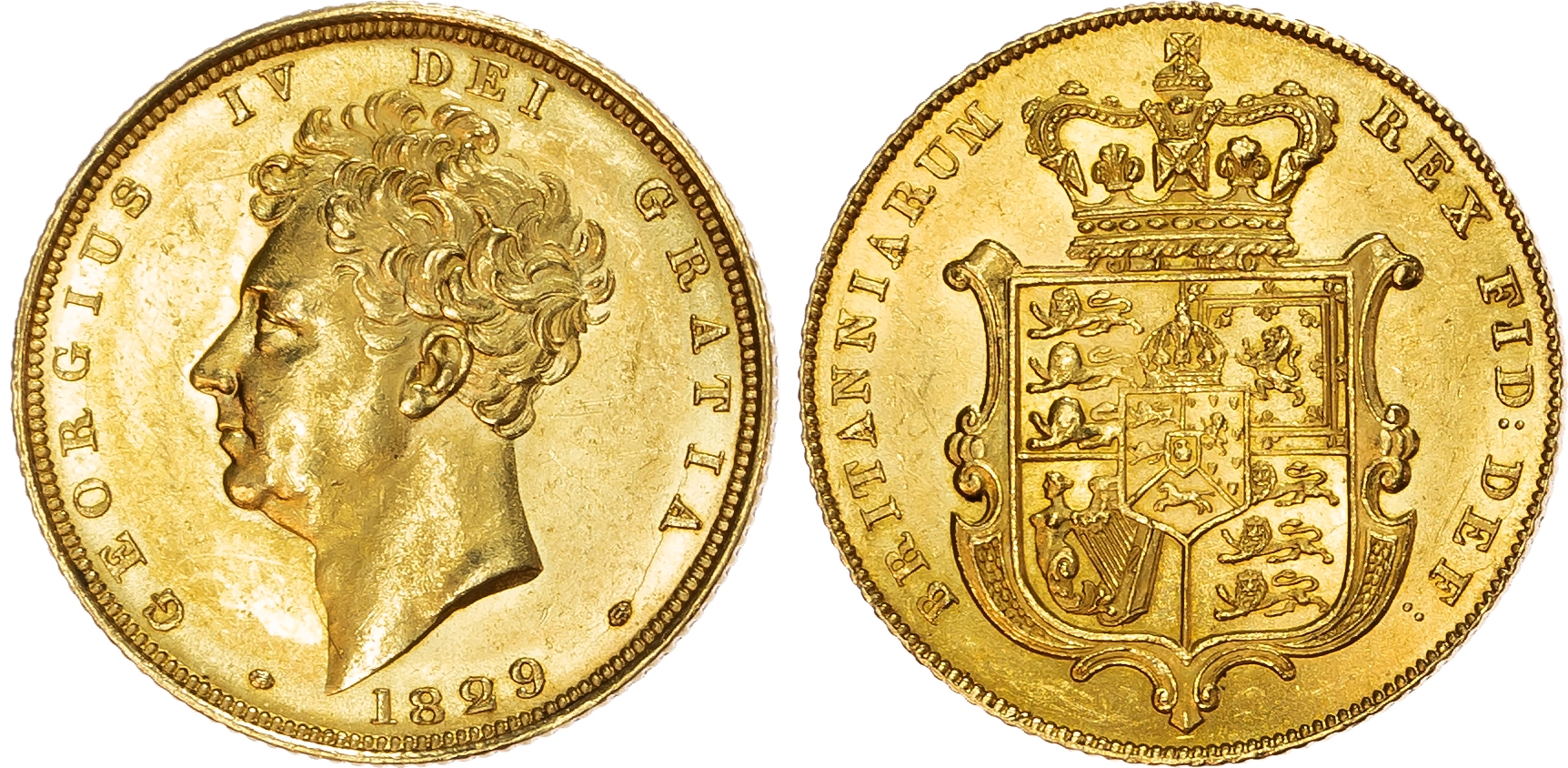 1829 George IV Sovereign