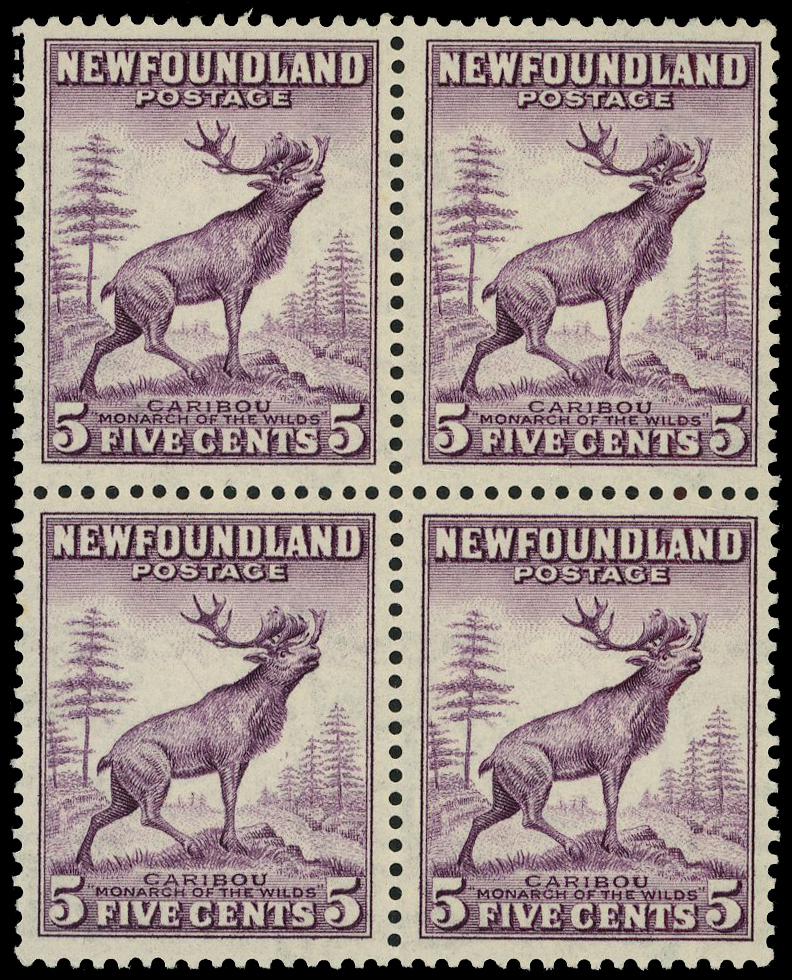 Newfoundland SG 280 block mint