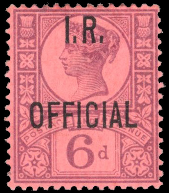 Great Britain SG O18 6d mint 