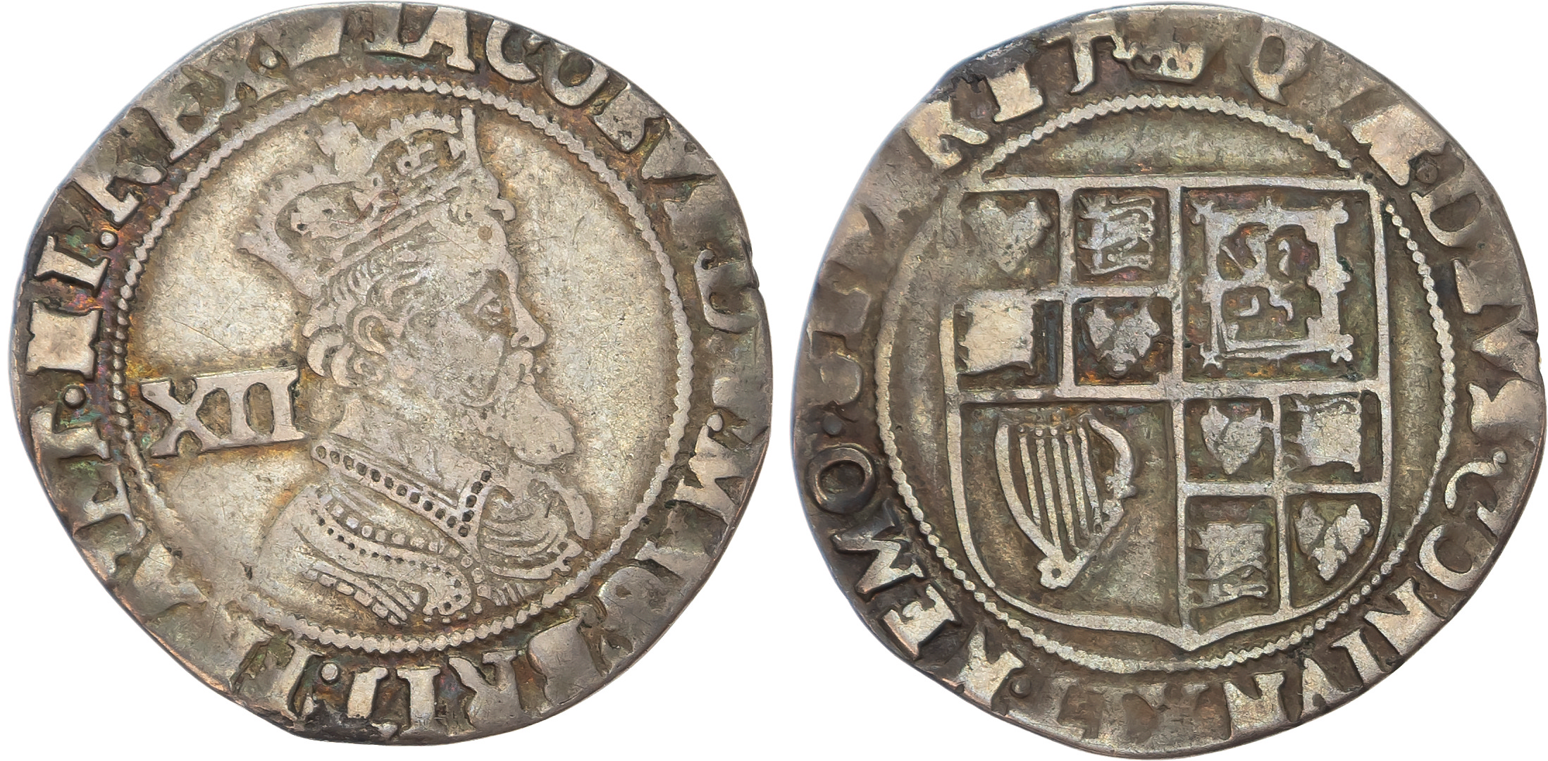 James I (1603-1625), AR Shilling, Second Coinage.