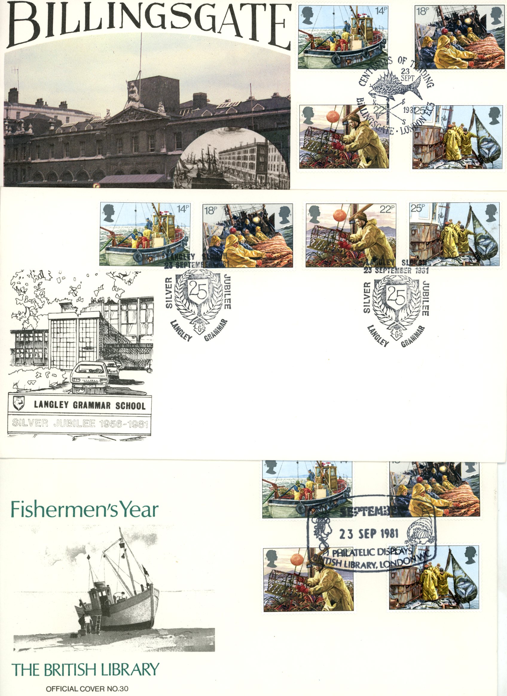 FIRST DAY COVERS: 1981 selection of...