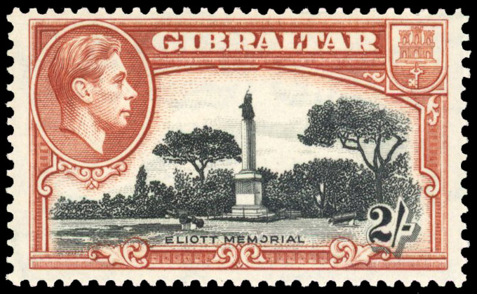 Gibraltar SG 128bb mint